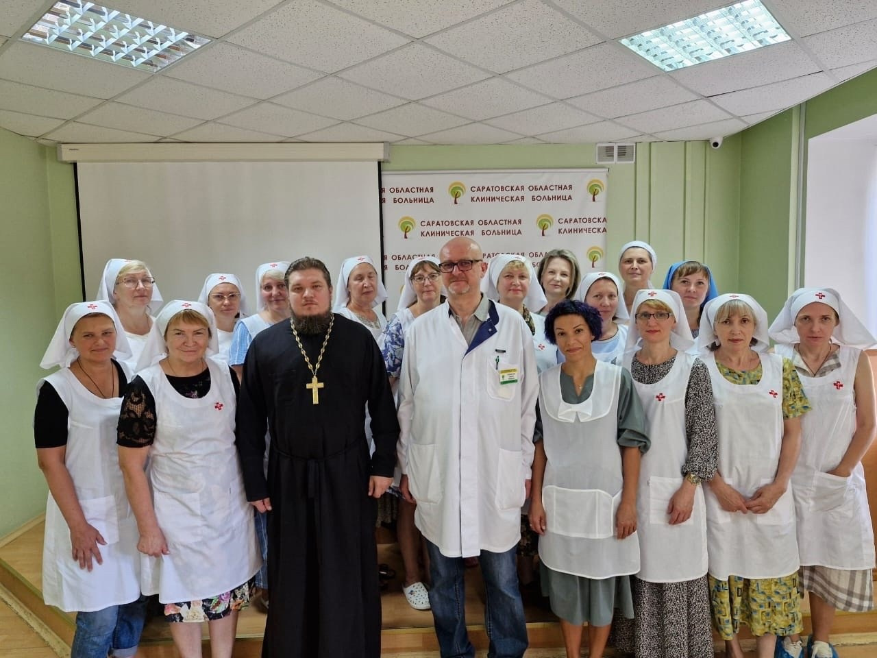 Сестры милосердия прошли обучение на базе Областной клинической больницы. Северное благочиние Саратовской епархии