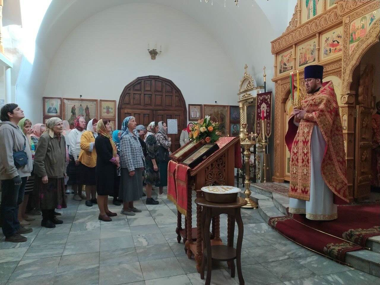 Престольный праздник в храме святителя Николая. Северное благочиние Саратовской епархии