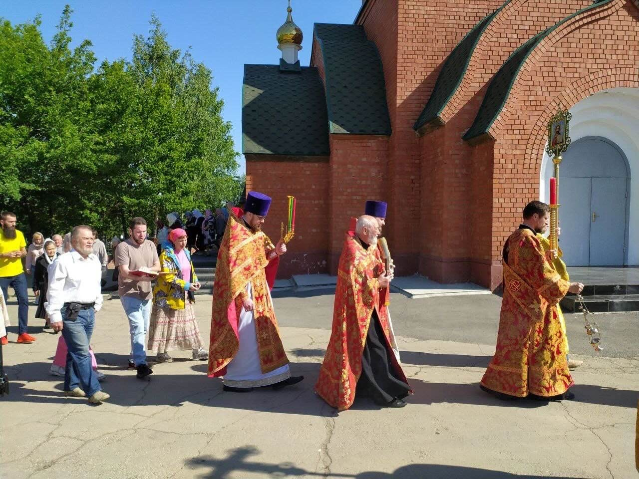 Престольный праздник в храме святителя Николая. Северное благочиние Саратовской епархии