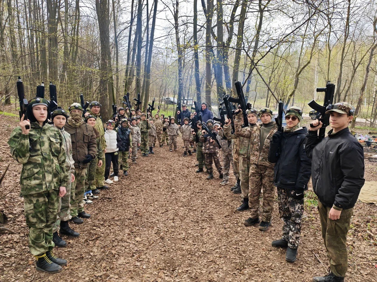 Тренировки. Военно-тактический клуб «Барс»