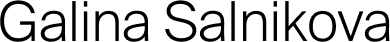 galina-salnikova.com