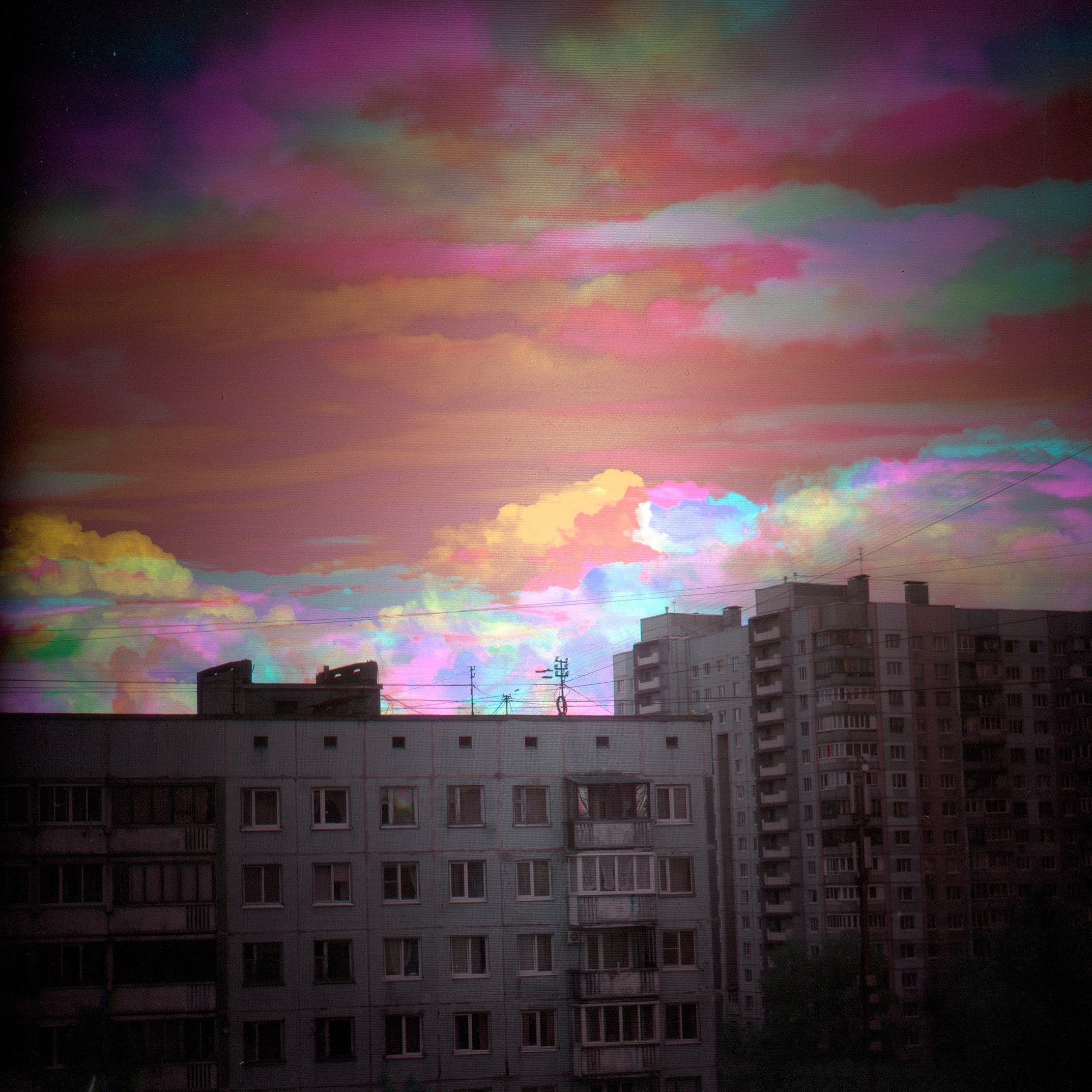 Созерцание хроно-дрейфа облаков № 0001. Роман Ходырев — эзотериолог, художник, фотограф и музыкант. Санкт-Петербург, Рига