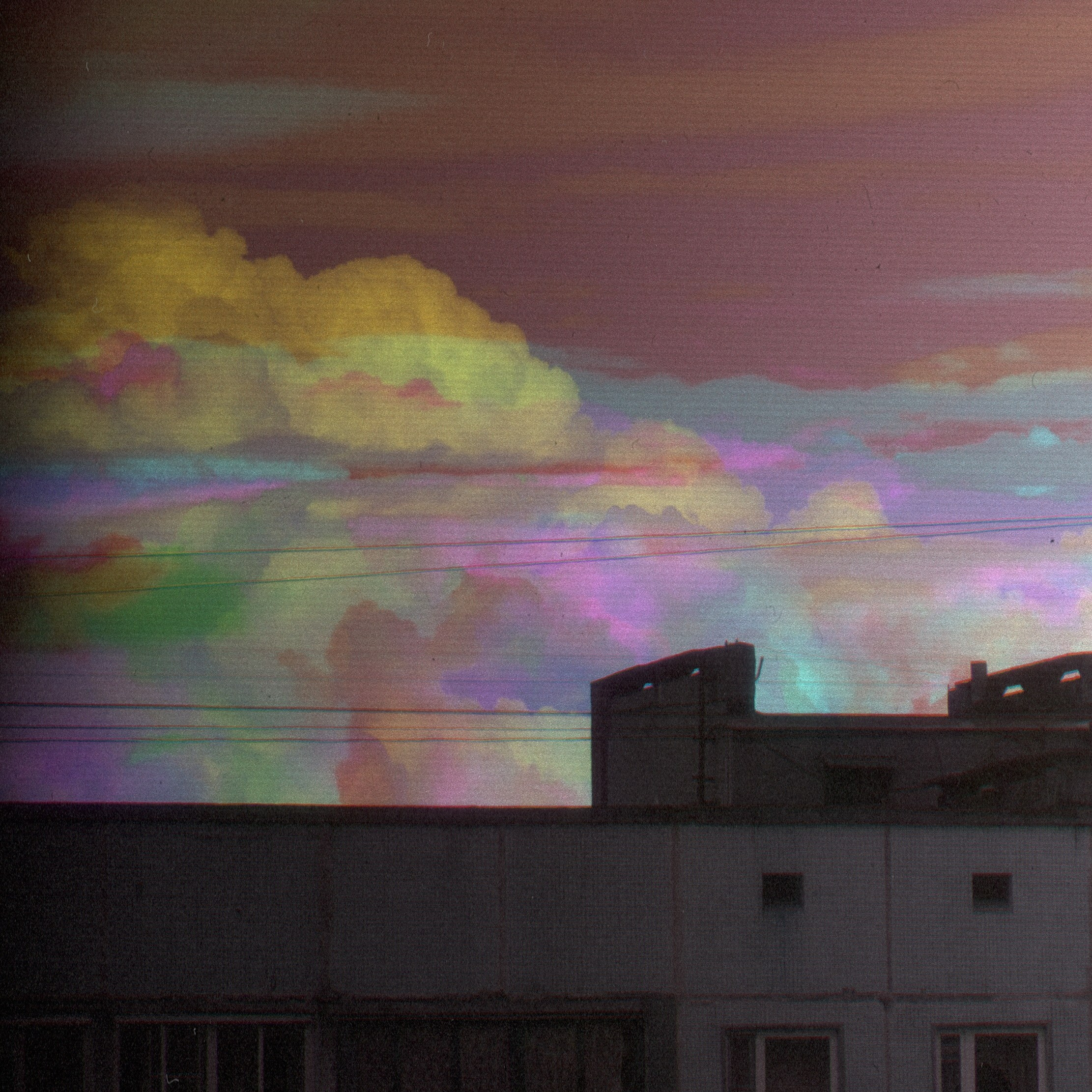 Созерцание хроно-дрейфа облаков № 0001. Роман Ходырев — эзотериолог, художник, фотограф и музыкант. Санкт-Петербург, Рига