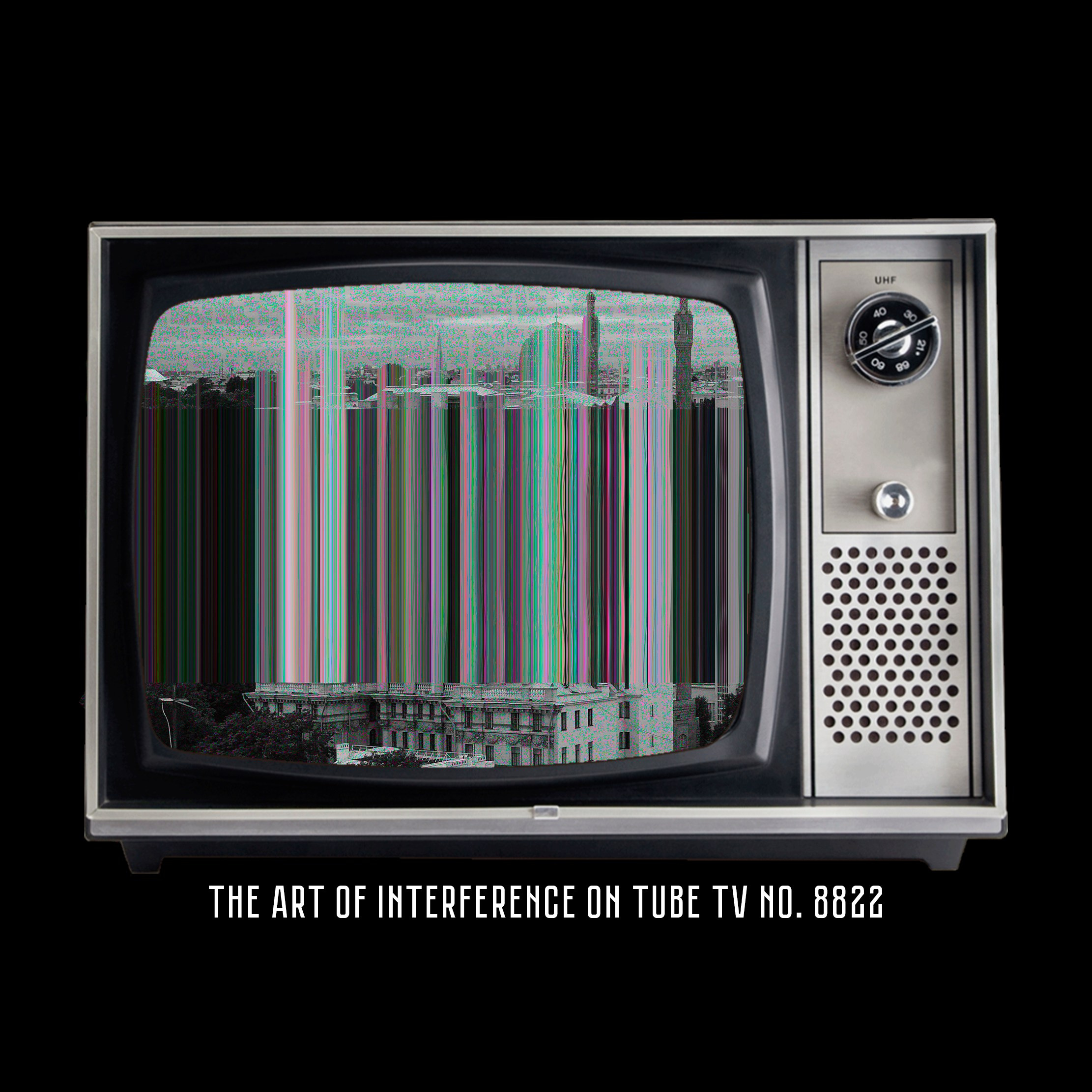 Screen Interference № 8822. Roman Hodirev is an esoteriologist, multidisciplinary artist, photographer and musician. Saint Petersburg, Riga