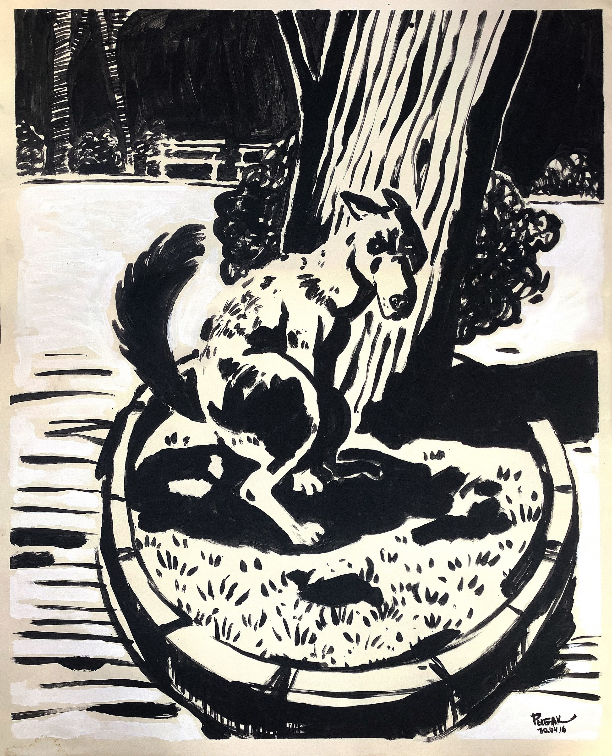 Серия Ох, эта жизнь собачья. Художник Рыбак Николай