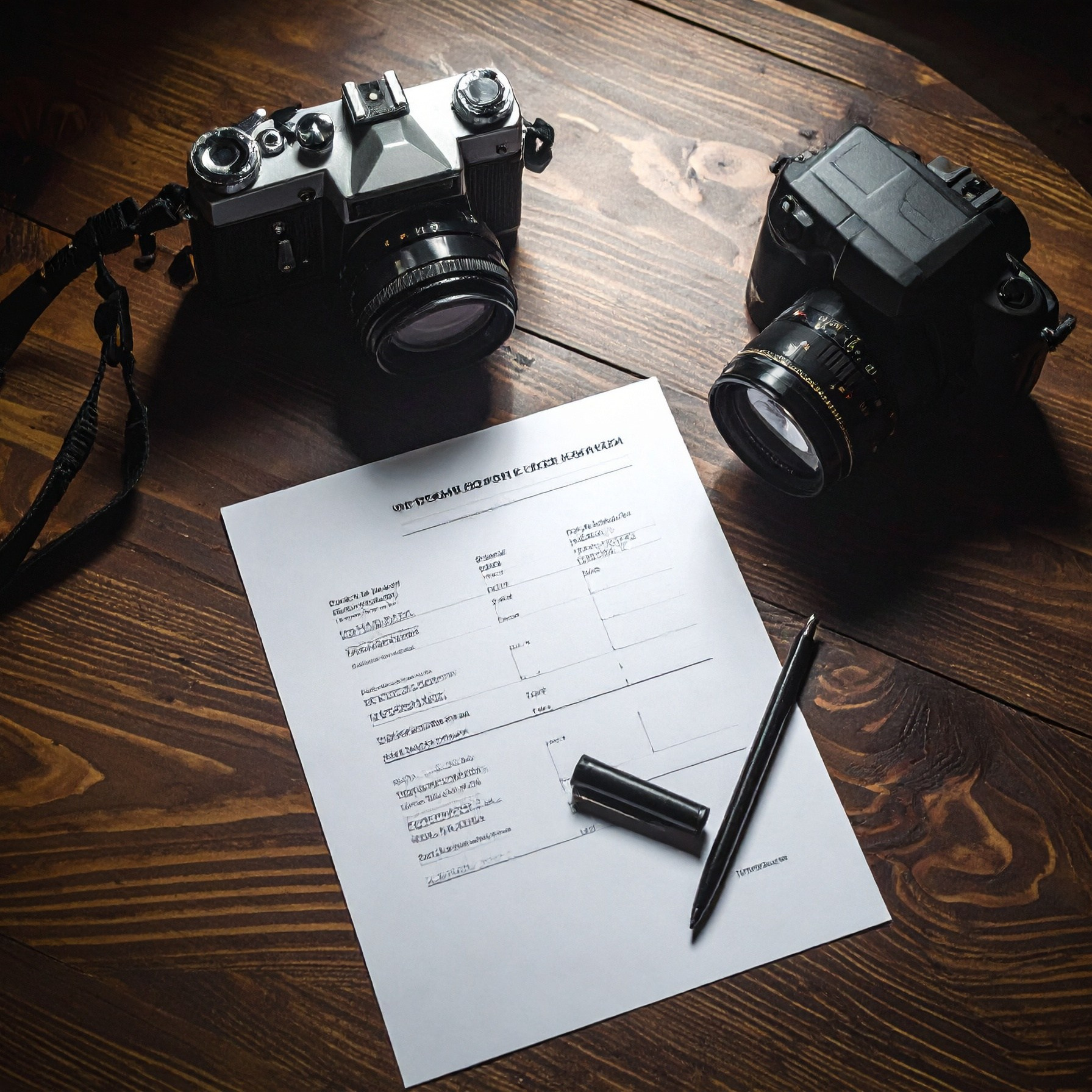 Фото инвойса на услуги фотографии недвижимости 