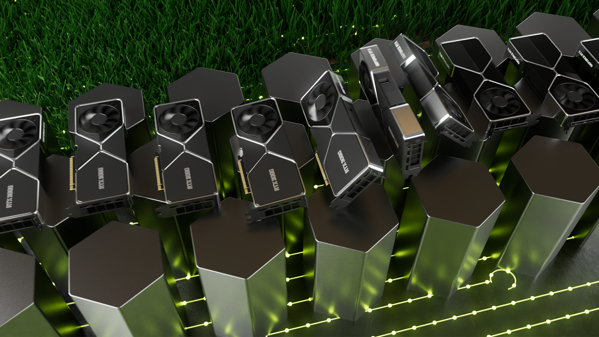 Nvidia. Pavel Permyakov — 3D Motion Designer