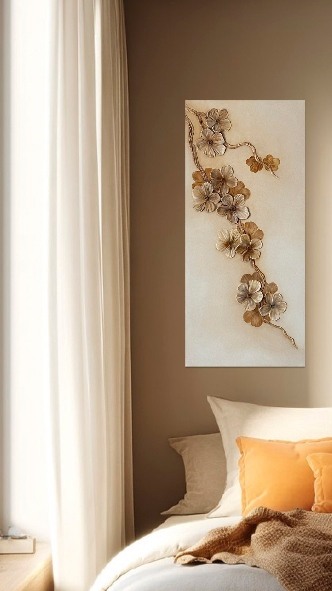 барельеф, панно, магнолии, магнолия, декор, арт, дизайн гостиной, интерьерные картины, декоративное панно, , интерьерная картина, дизайн офиса, интерьер кабинета