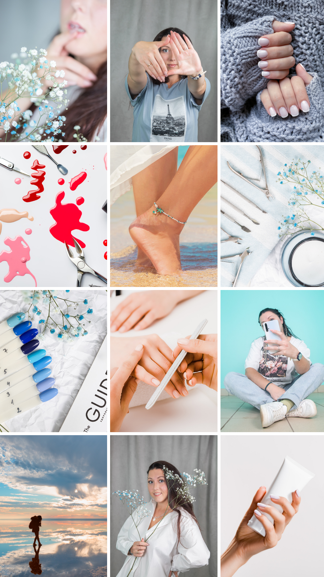 Контент фотосессия для мастера Маникюра. Галина Шарапова Детский и семейный фотограф Москва