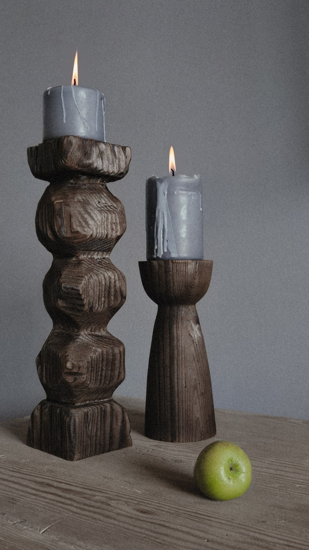 Новогодняя ёлочка из дерева ручной работы, созданная на мастер-классе по столярному делу в ZапиЛ