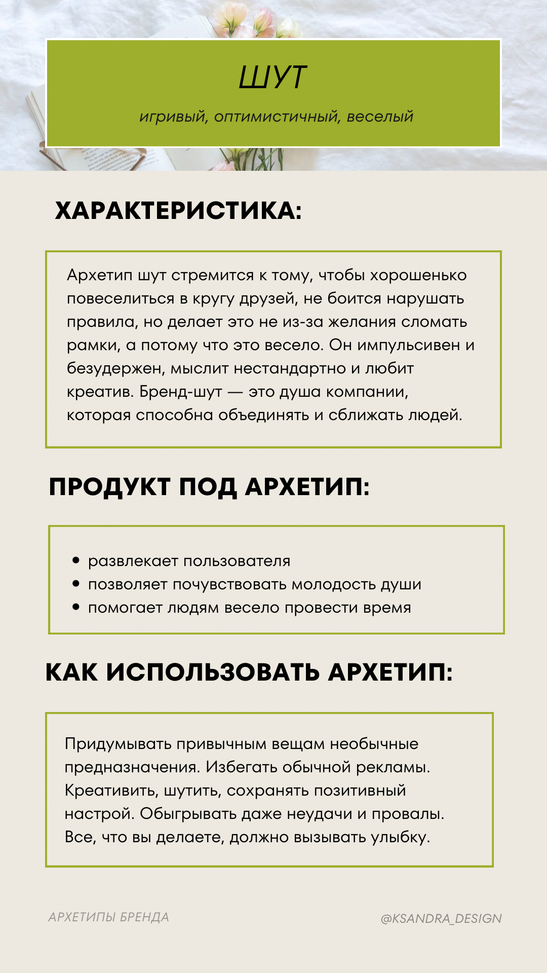 Типы Бренда. Как создать сильный бренд по архетипу?