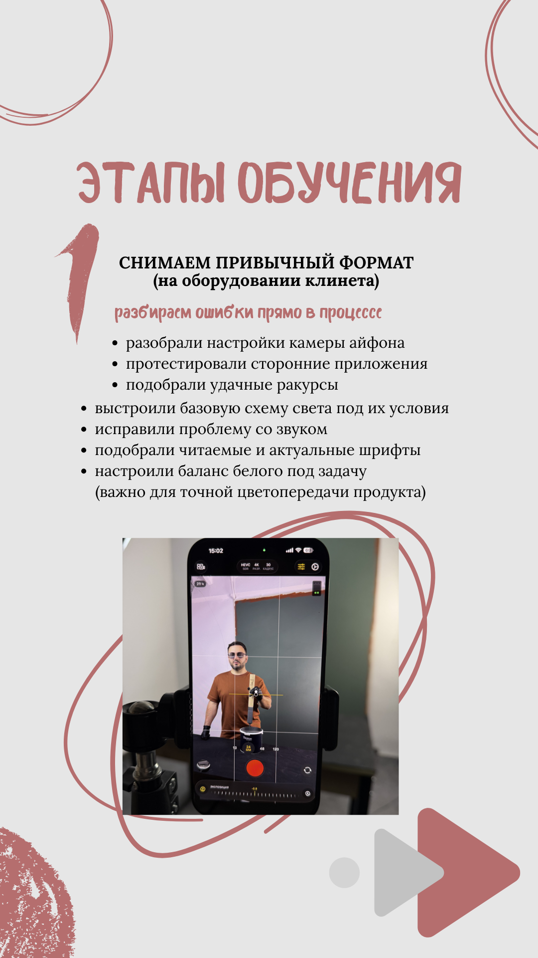 Апргейд контента — реальный кейс. Мобильный видеограф Пермь Ксения Гущина