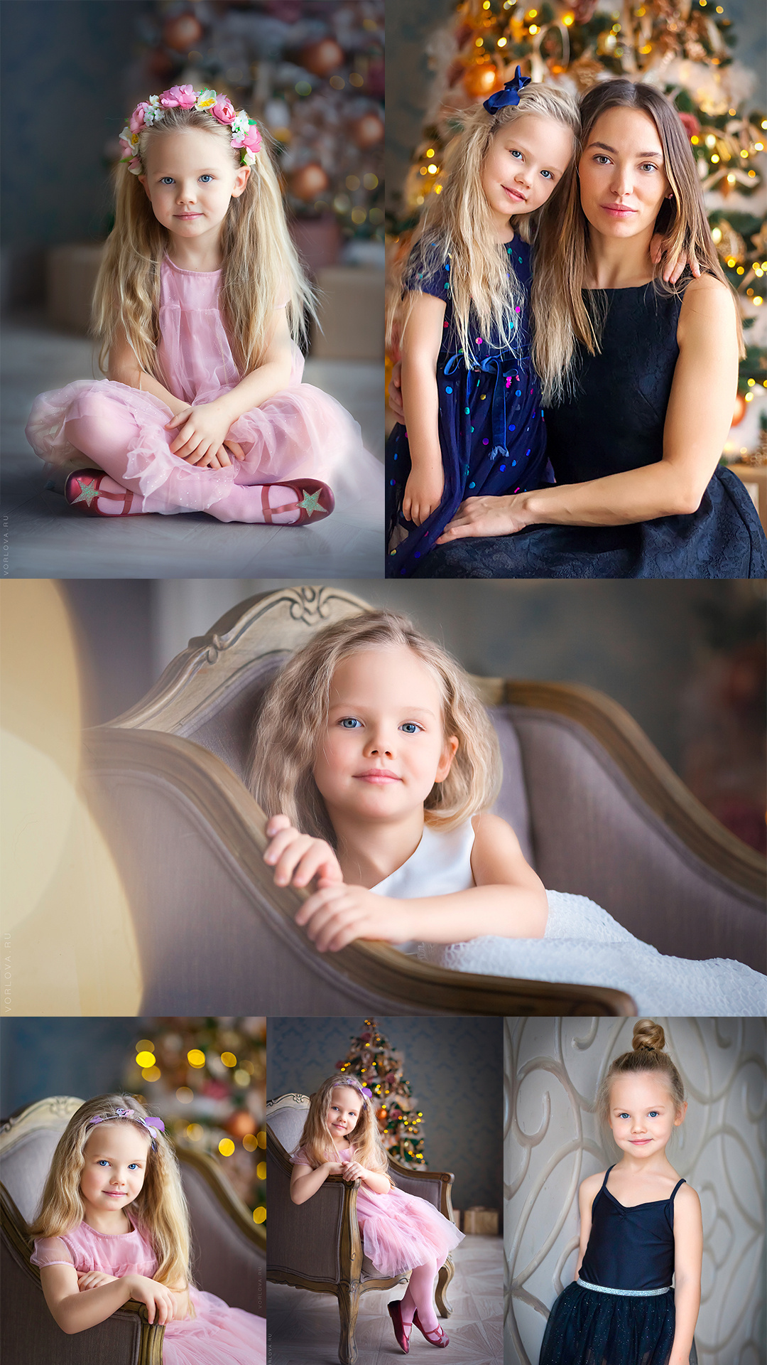 Новогодние фотосессии. Детский и семейный фотограф в Москве Вера Орлова