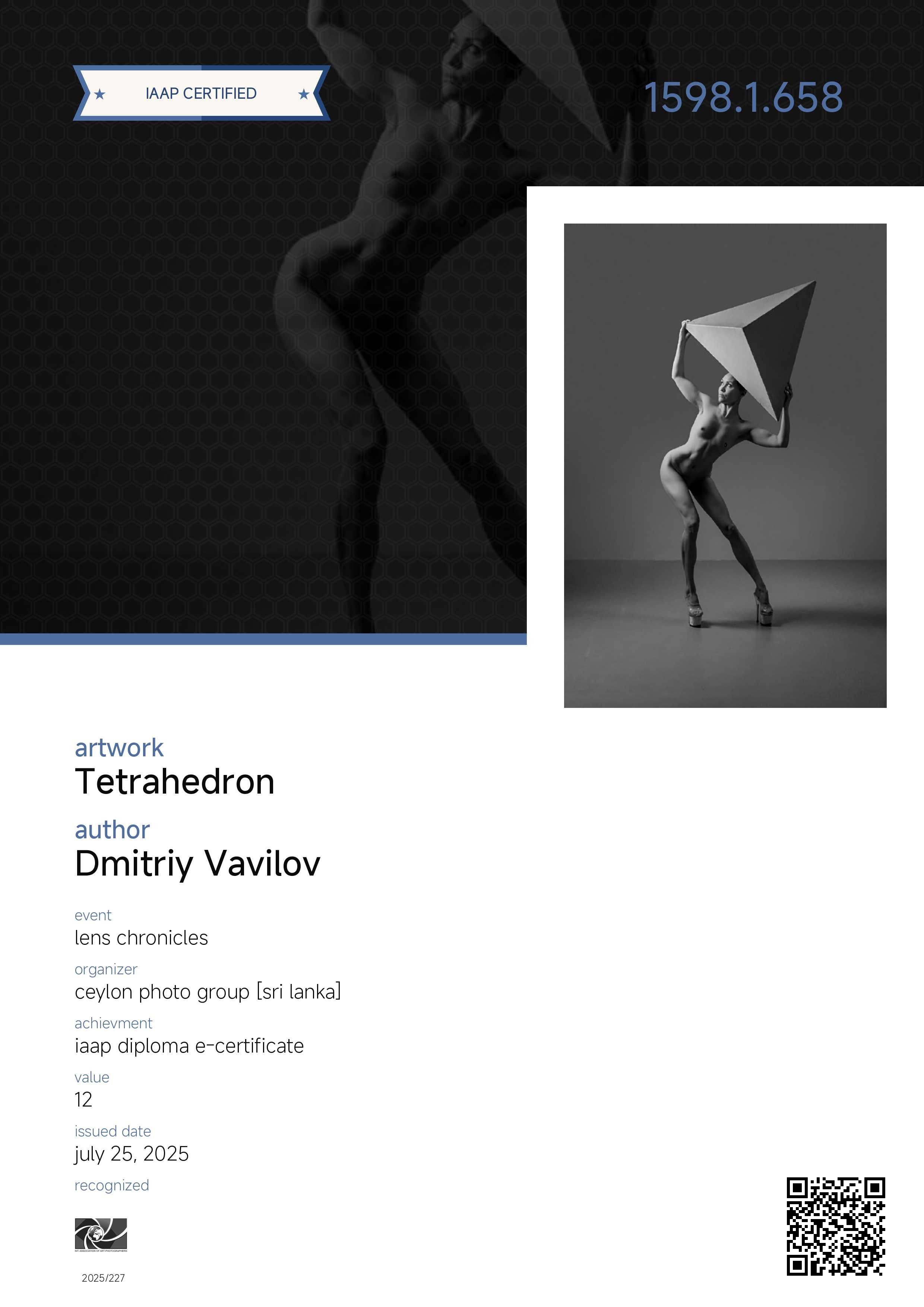 И снова награды… много :)))). Творческие фотосессии в Москве