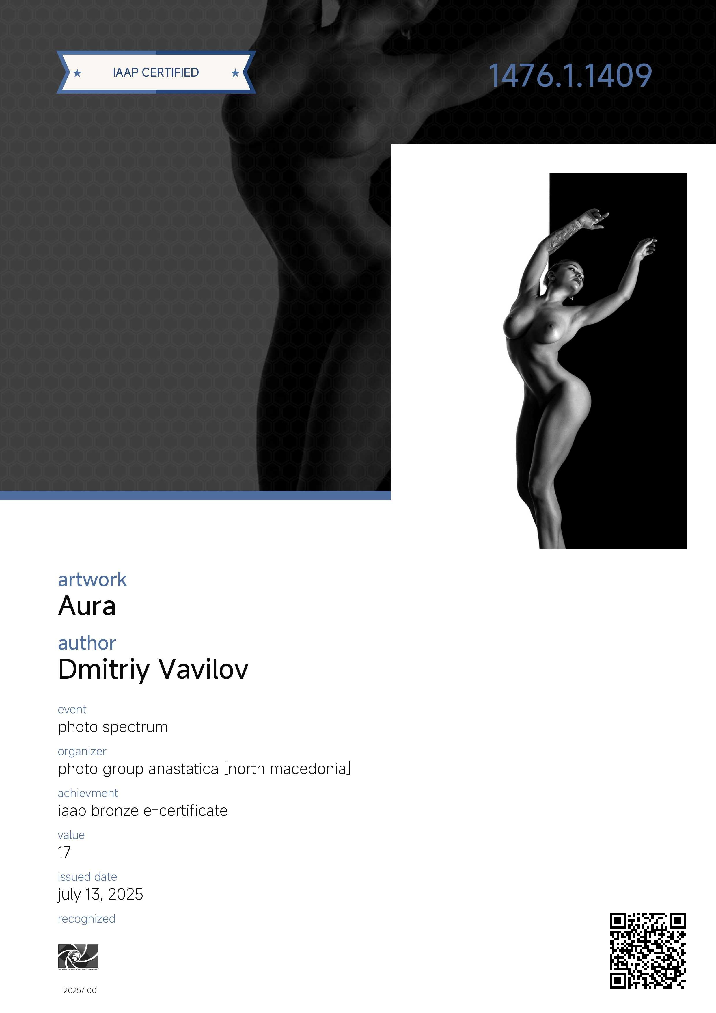 И снова награды. Творческие фотосессии в Москве