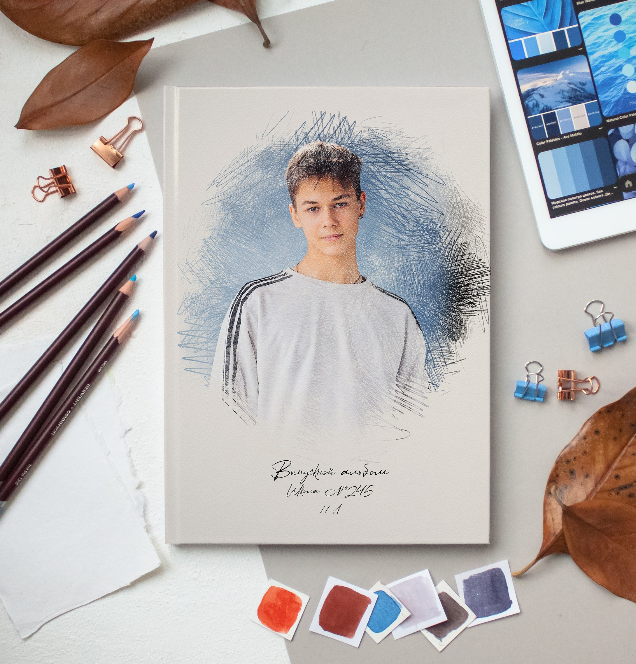 Выпускные альбомы для школ. Семейный и детский фотограф Марина Тувиста в Санкт-Петербурге