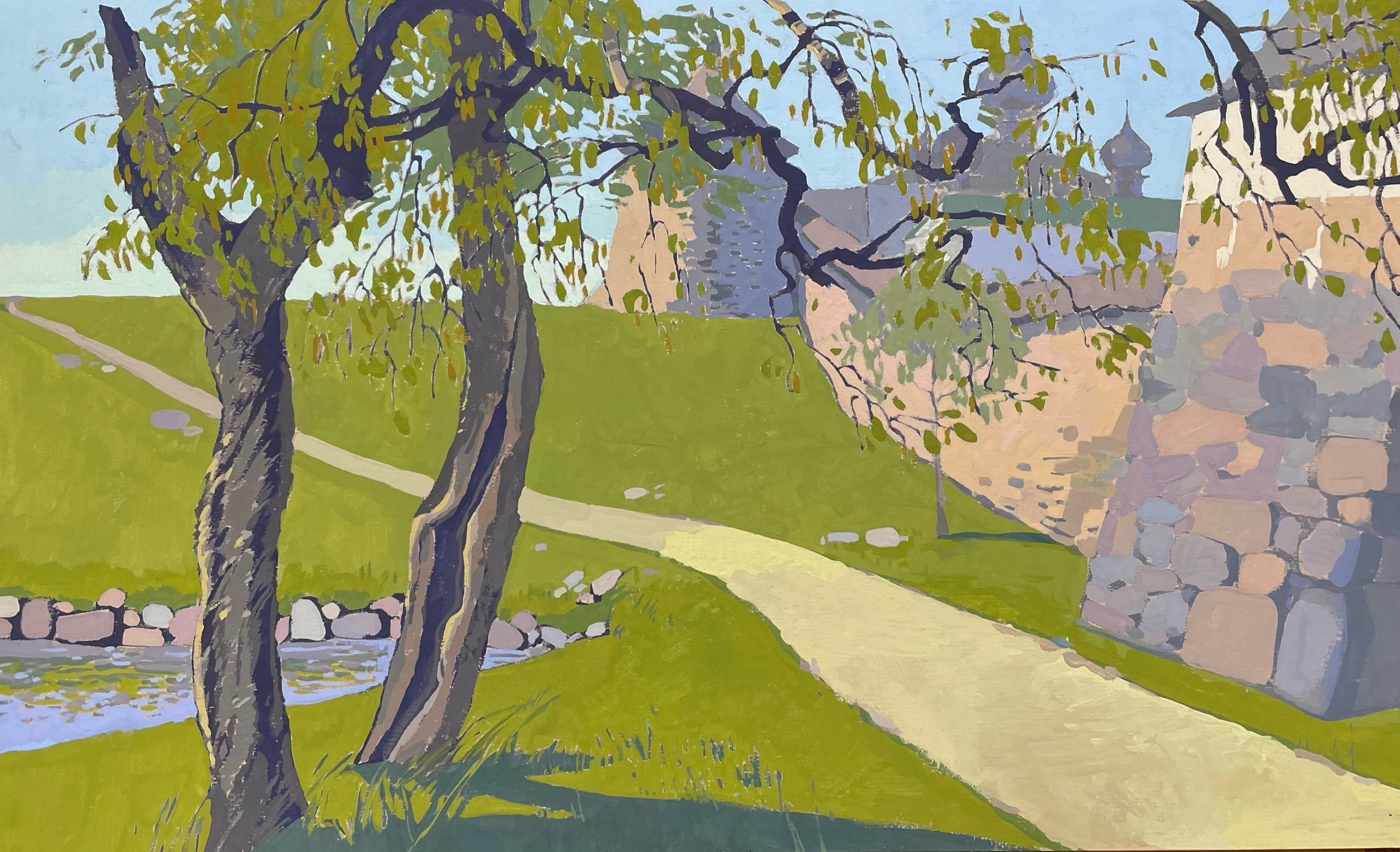 Пейзажи. Художница Лиза Владимирова