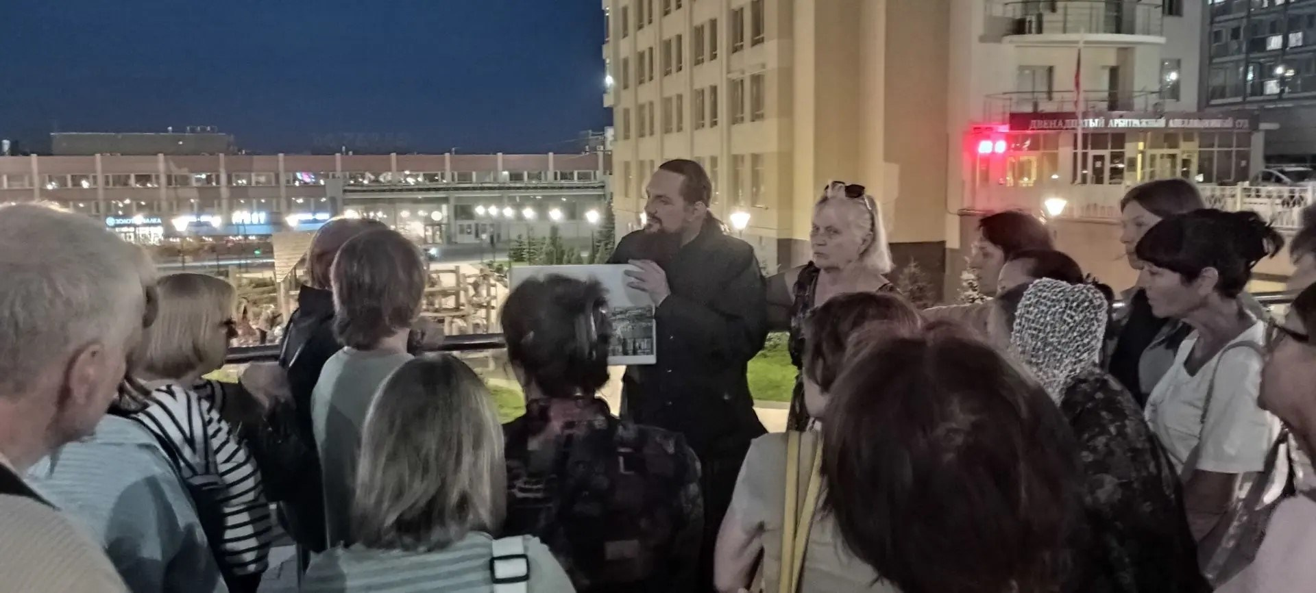 Клирик благочиния провел экскурсию по улице утраченных храмов. Северное благочиние Саратовской епархии