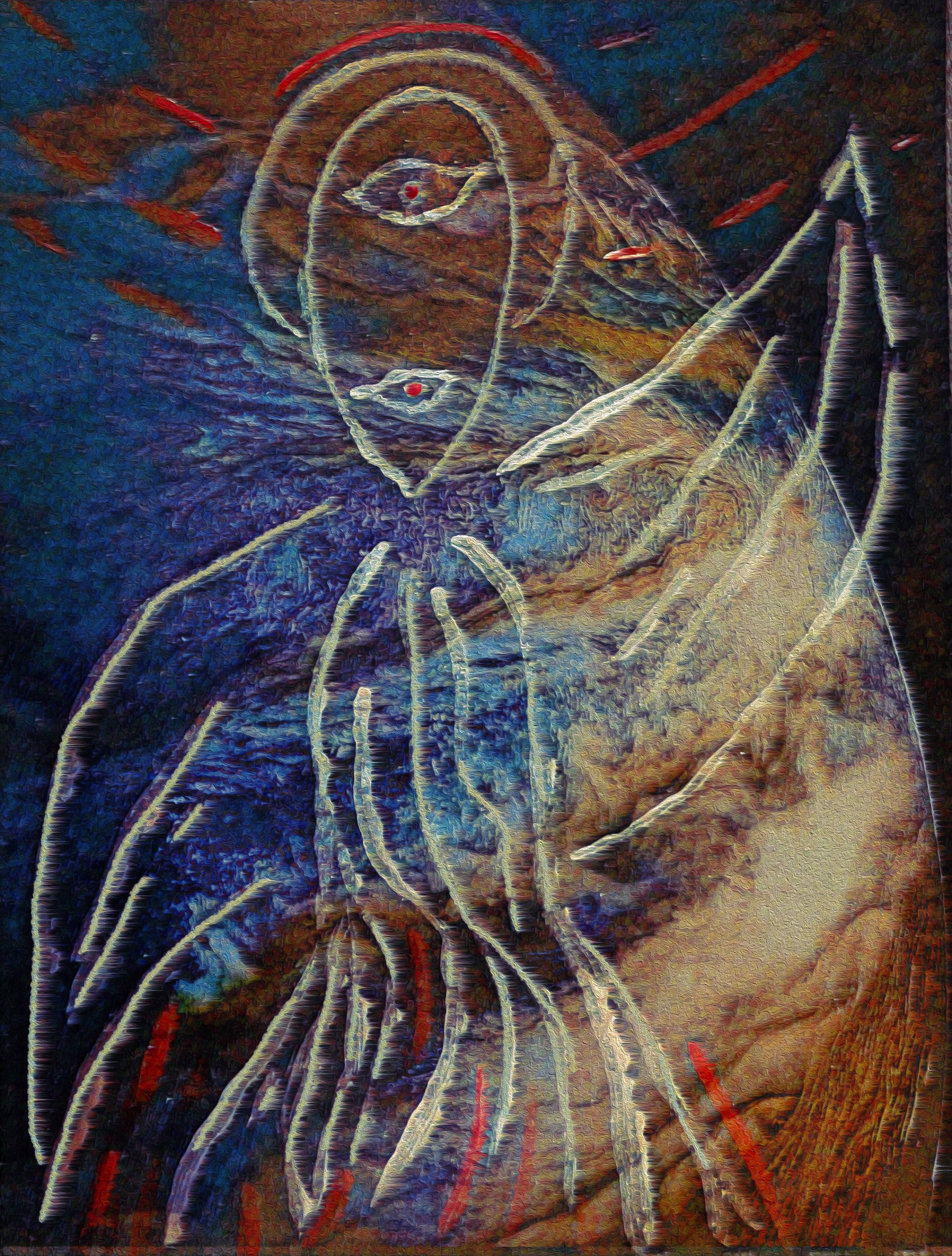 Metaphysics of cosmism. Visual artist, photographer Liana Darenskaya, Moscow