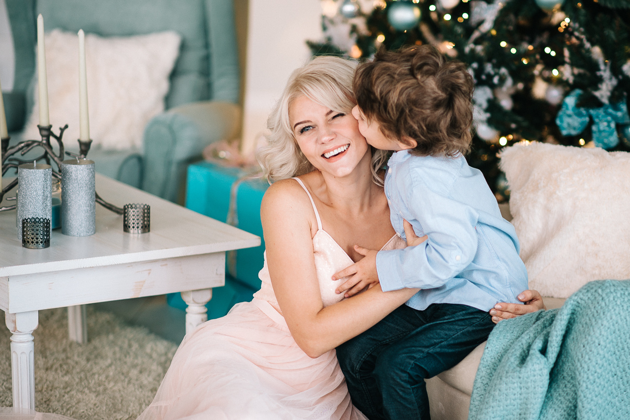 Семейная новогодняя фотосессия. Фотограф Валерия Голубева (Миронова)