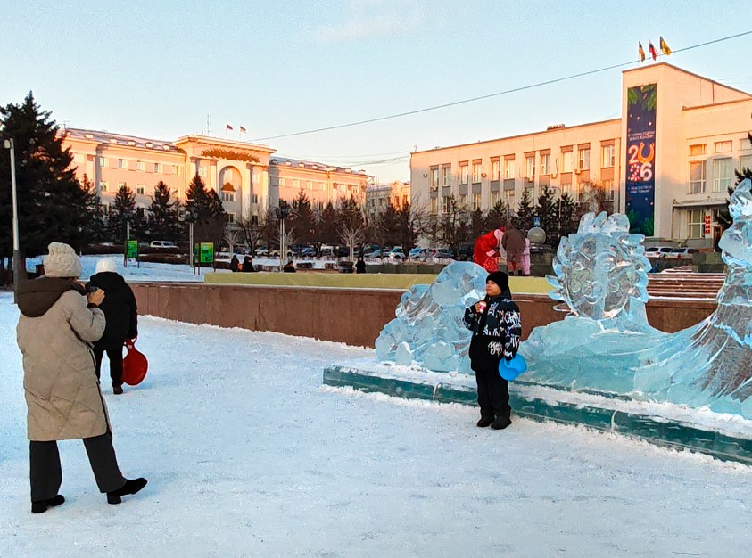 Ледовый городок. Polyakovlivashuk.ru