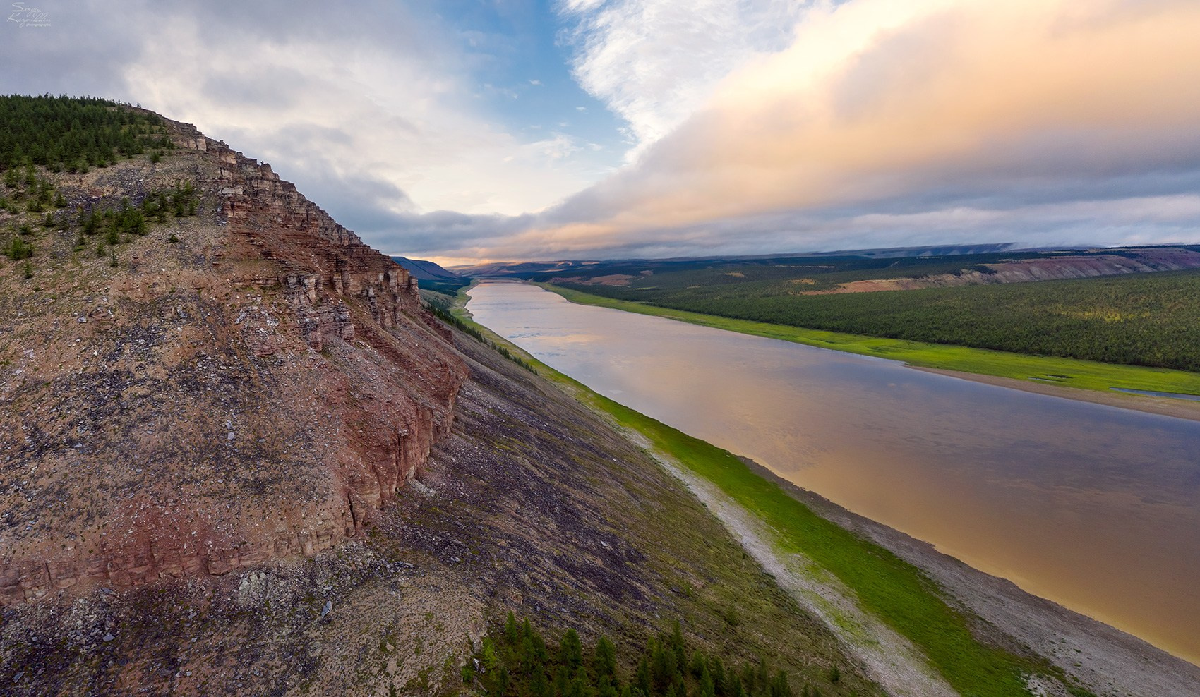 Река Оленёк, нижнее течение