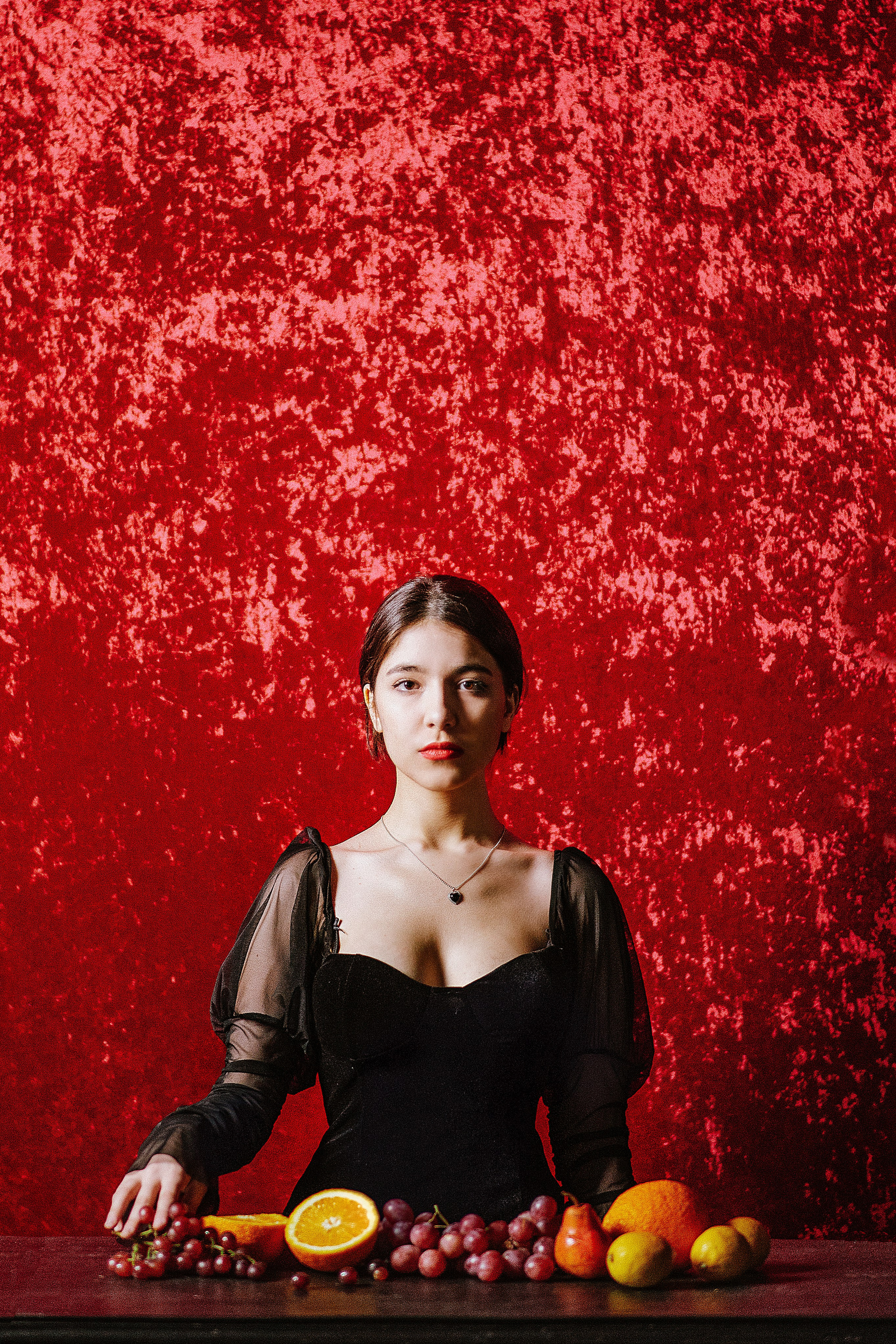 Фотосессия девушки в студии, фотограф в Туле Женя Ромашина