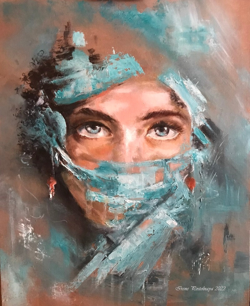 Irene Postolnaya - painting, portraits to order. Drawing courses