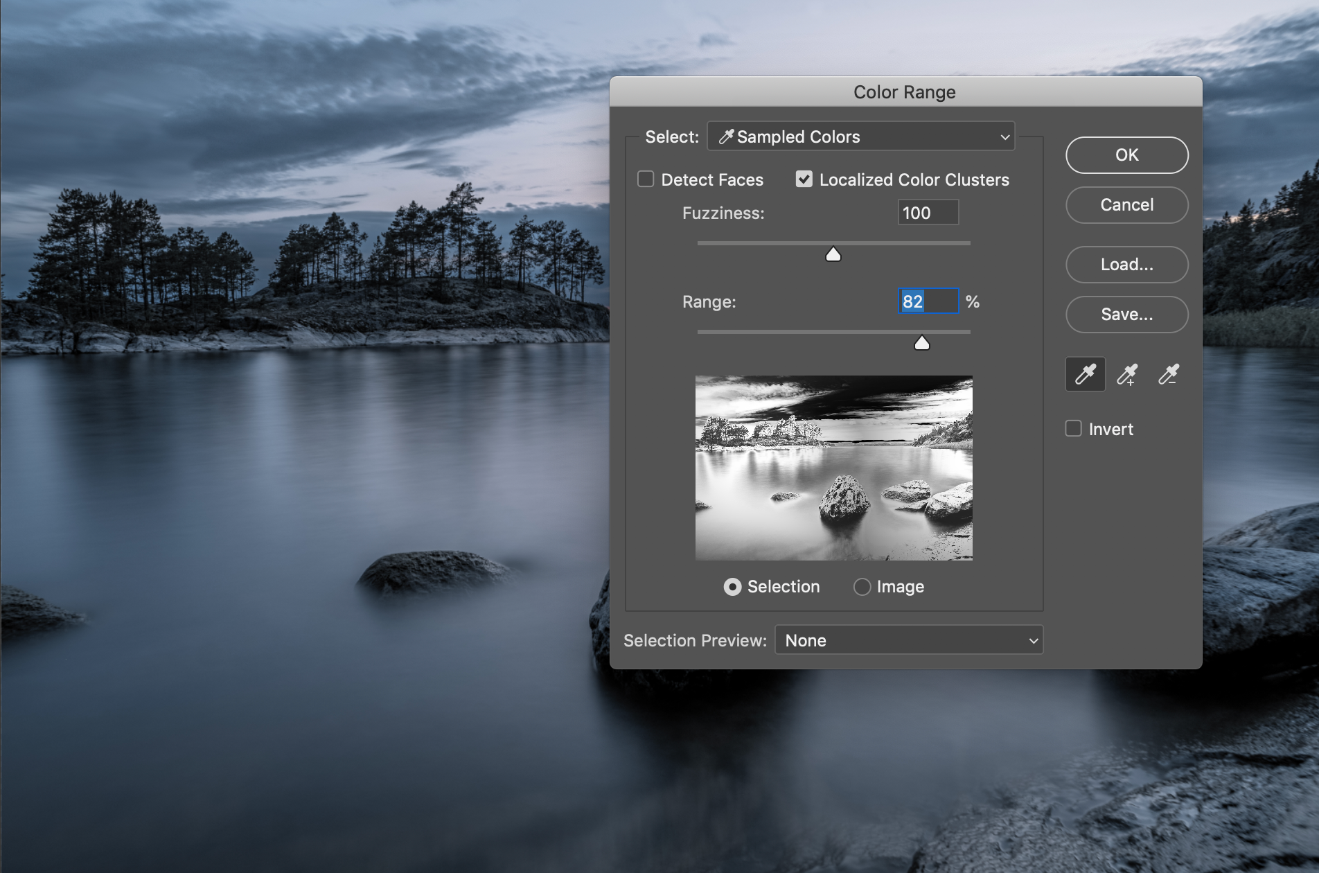 Яркостные маски [2/6]. Основные виды масок. Фотограф Константин Шамин