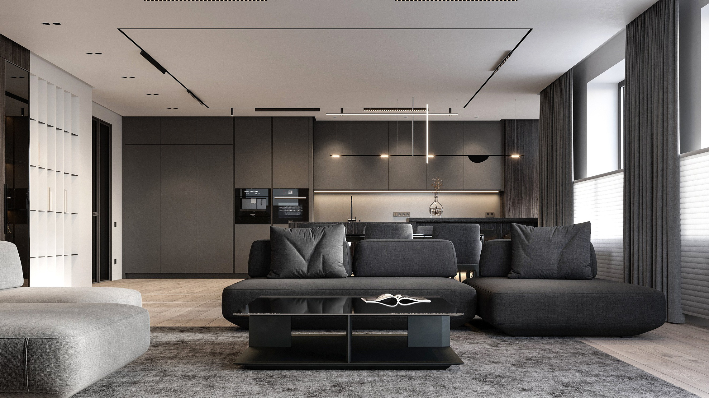 ЖИЛЫЕ ИНТЕРЬЕРЫ. Архитектурно-дизайнерское бюро ROOMS