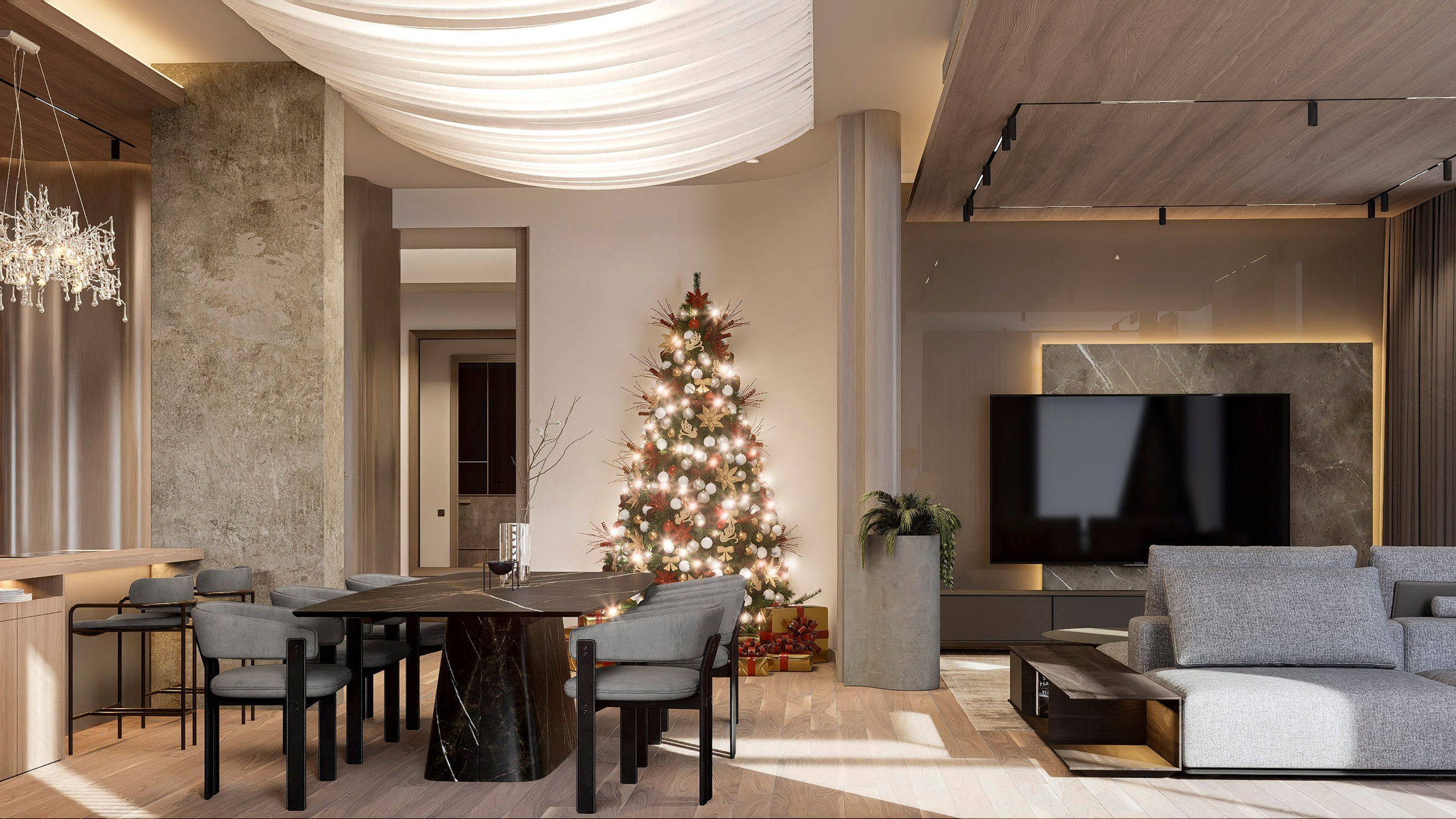 ЖИЛЫЕ ИНТЕРЬЕРЫ. Архитектурно-дизайнерское бюро ROOMS