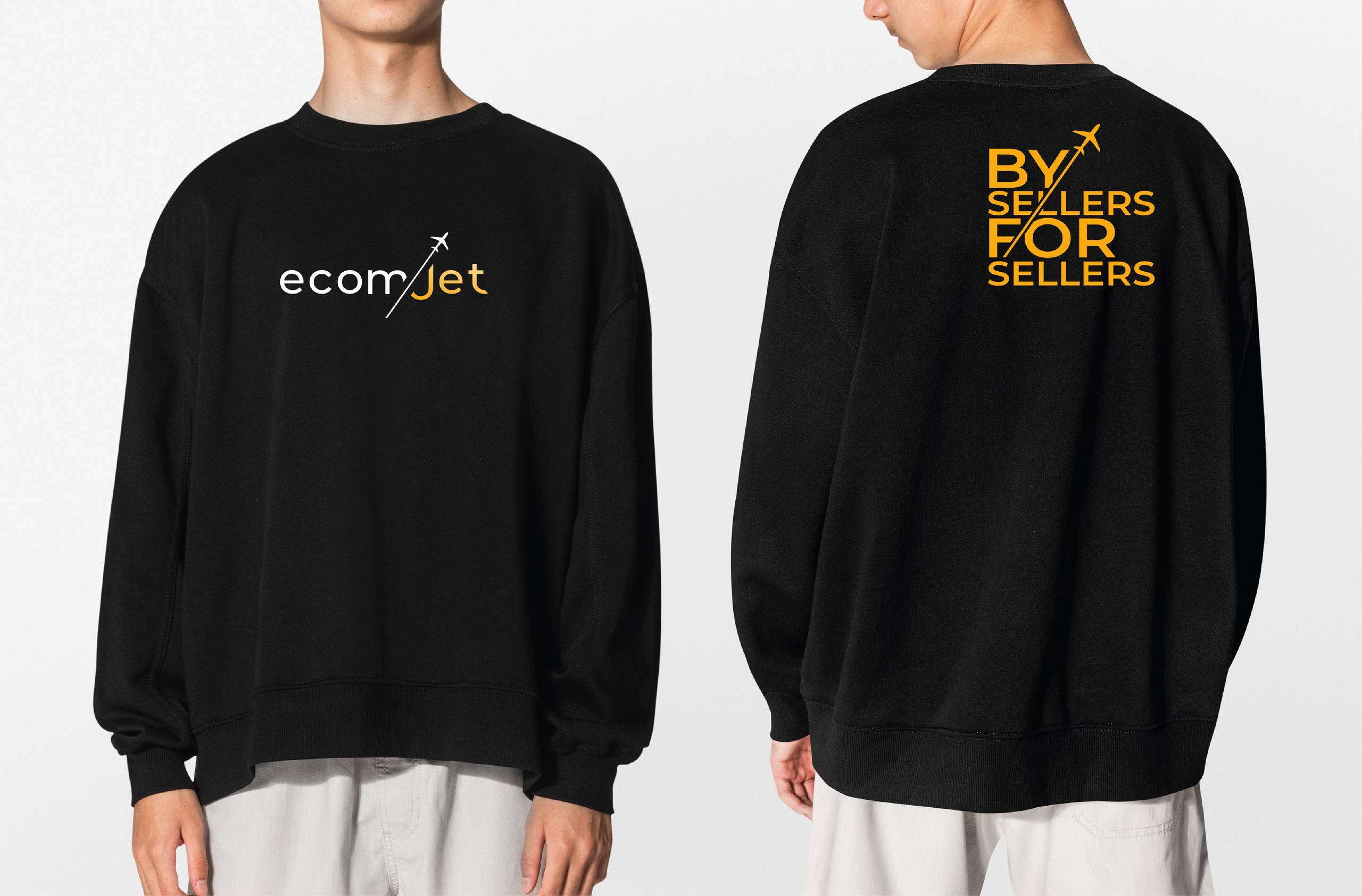 Логотип и айдентика, EcomJet