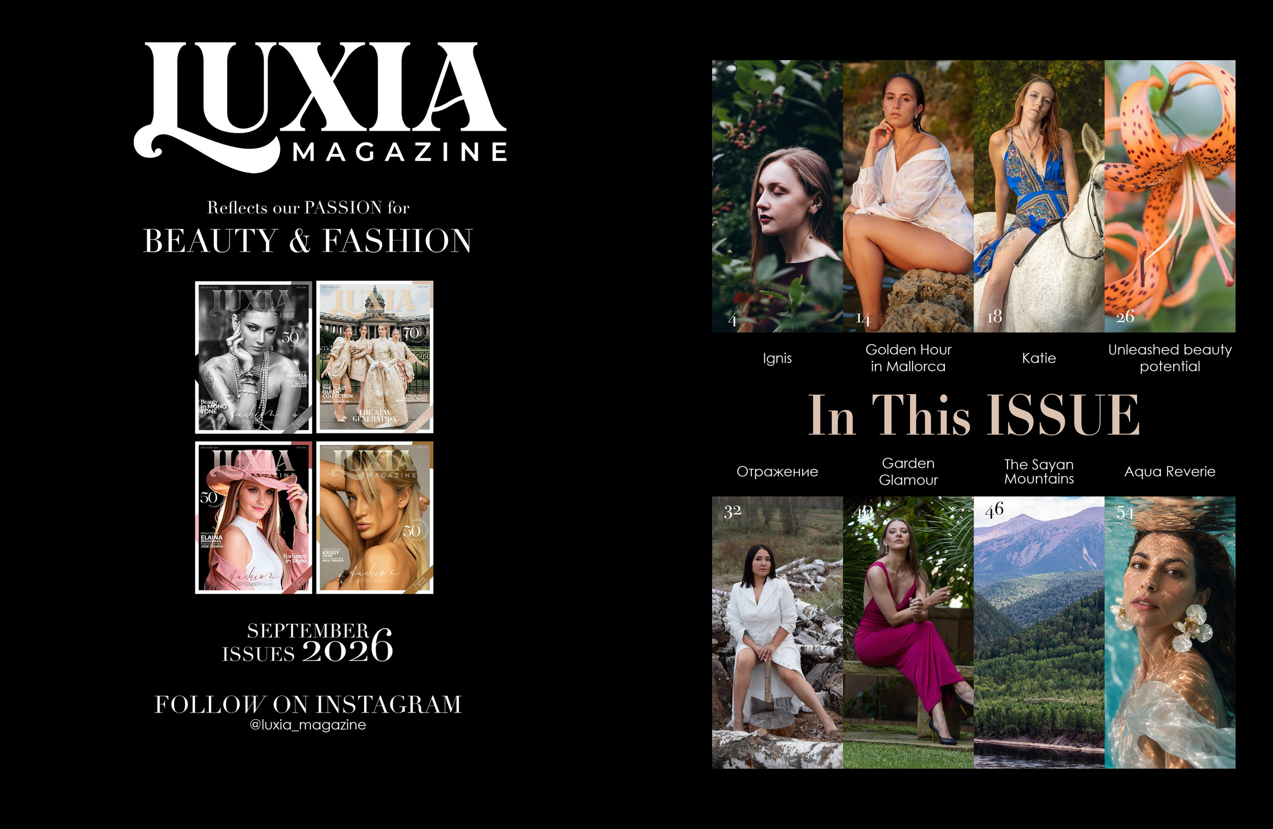 Luxia Magazine | Print · 670 — Lux & Nature. ПодСОЛНЕЧНЫЙ фотограф | Санкт-Петербург