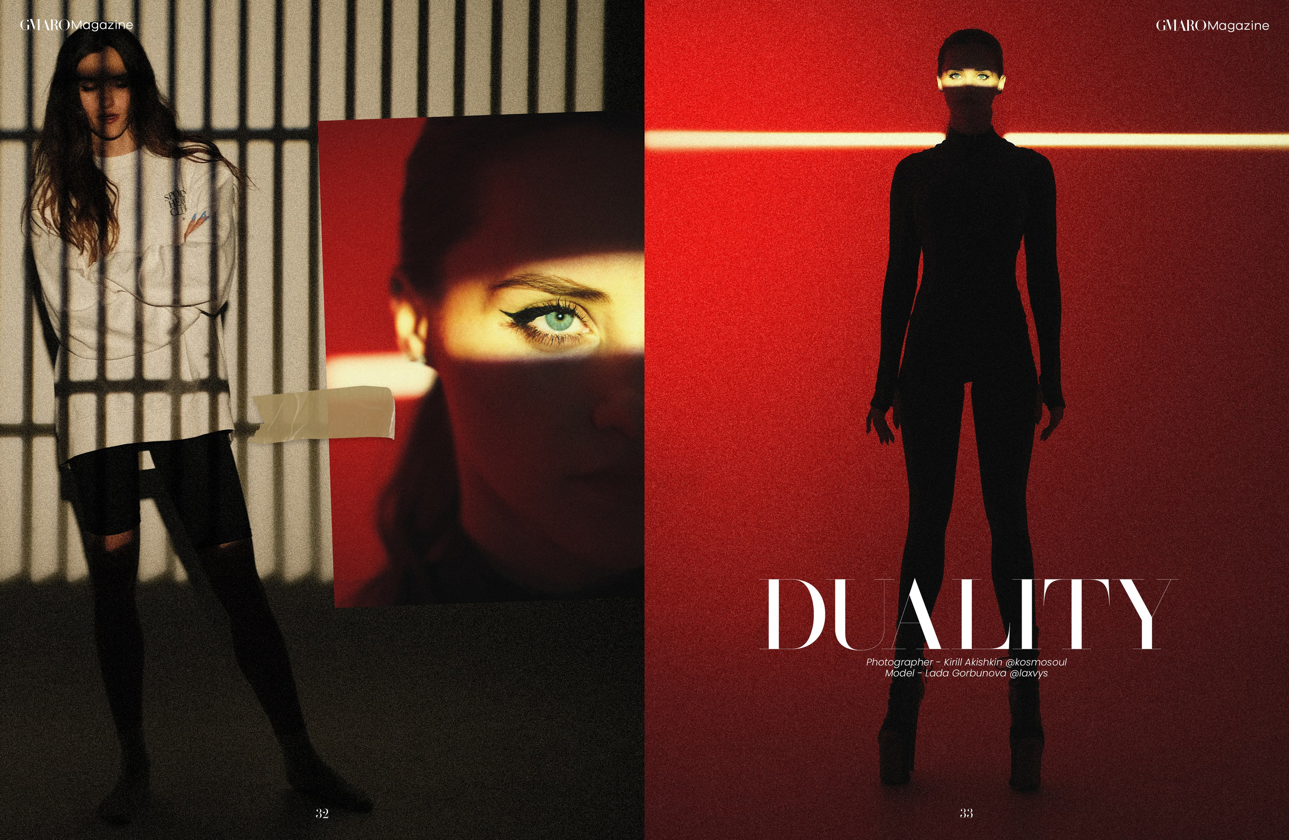 Девушка на обложке журнала