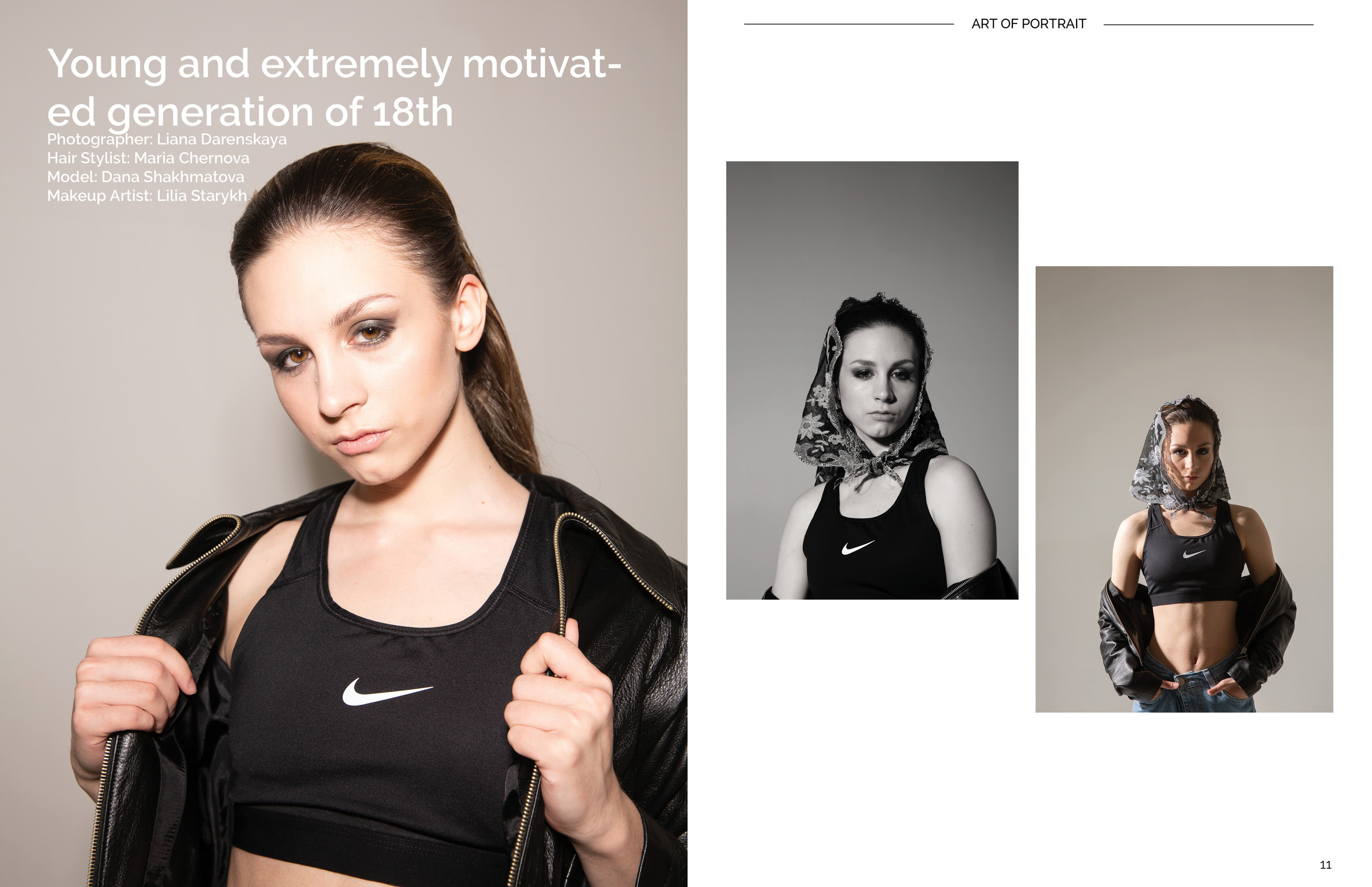 Art of Portrait. New generation. Visual artist, photographer Liana Darenskaya, Moscow