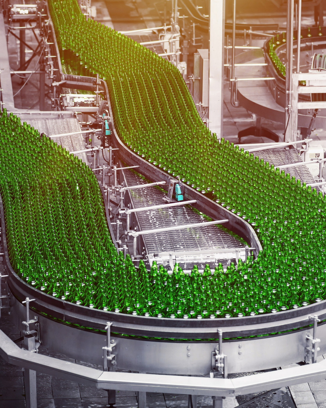 Фотосъёмка промышленной линии пивоваренного для пивоваренного завода в Ростове-на-Дону