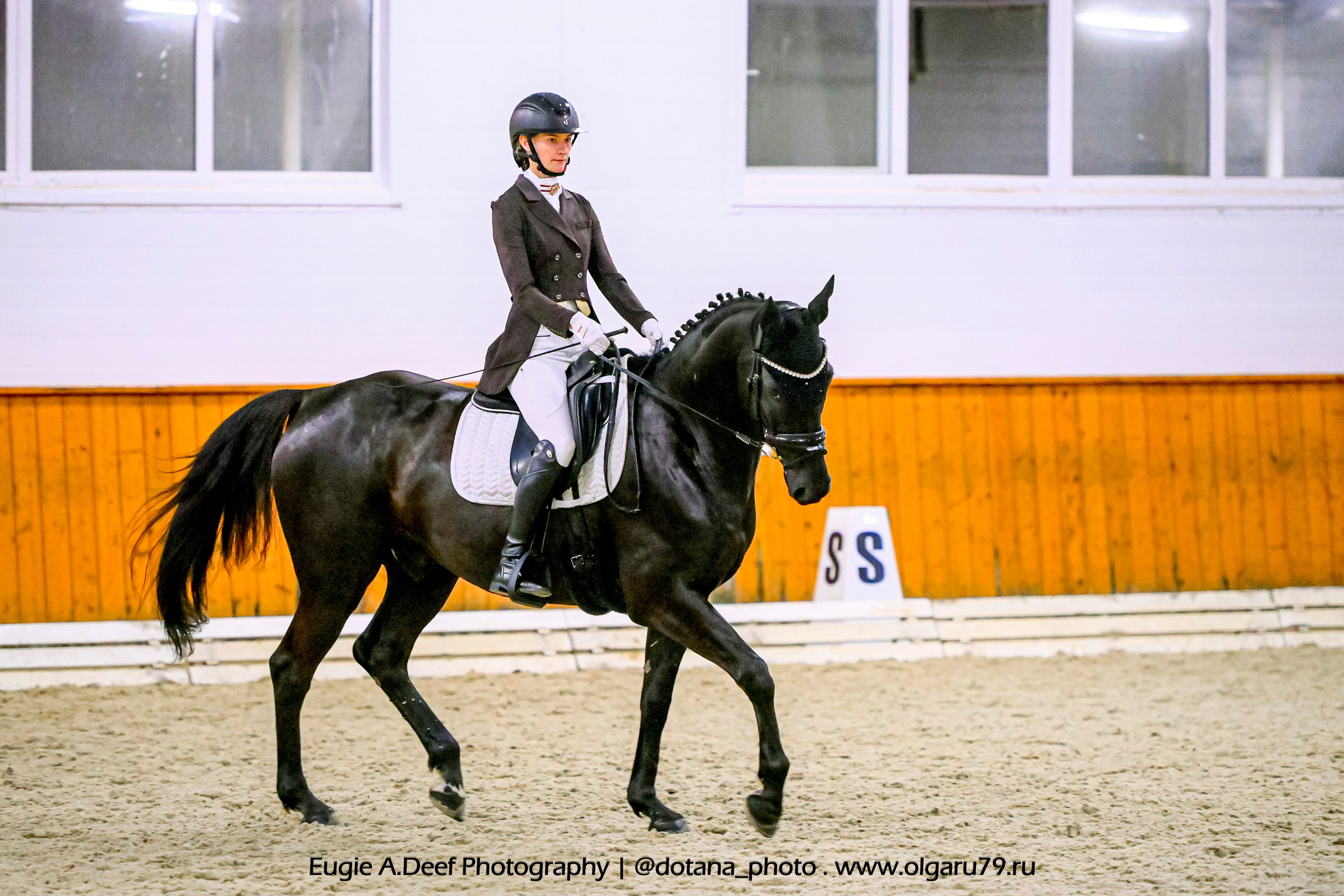 2025.10.19 — КСК Конкорд — выездка. ТУРНИРНАЯ КОННАЯ ФОТОГРАФИЯ, Руднева Ольга и Евгений Адеев