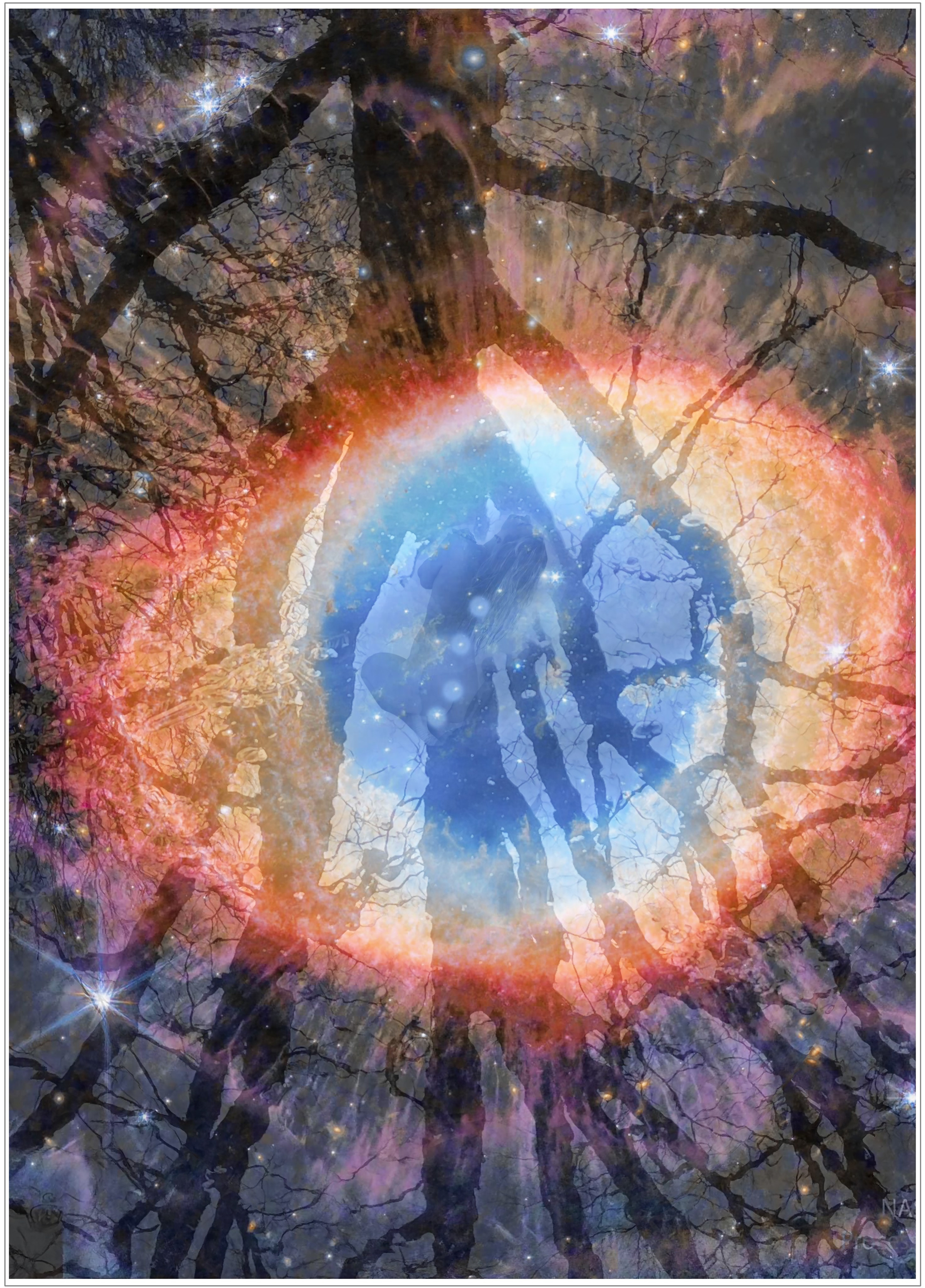 Metaphysics of cosmism. Visual artist, photographer Liana Darenskaya, Moscow