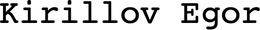 kirillovegor.com