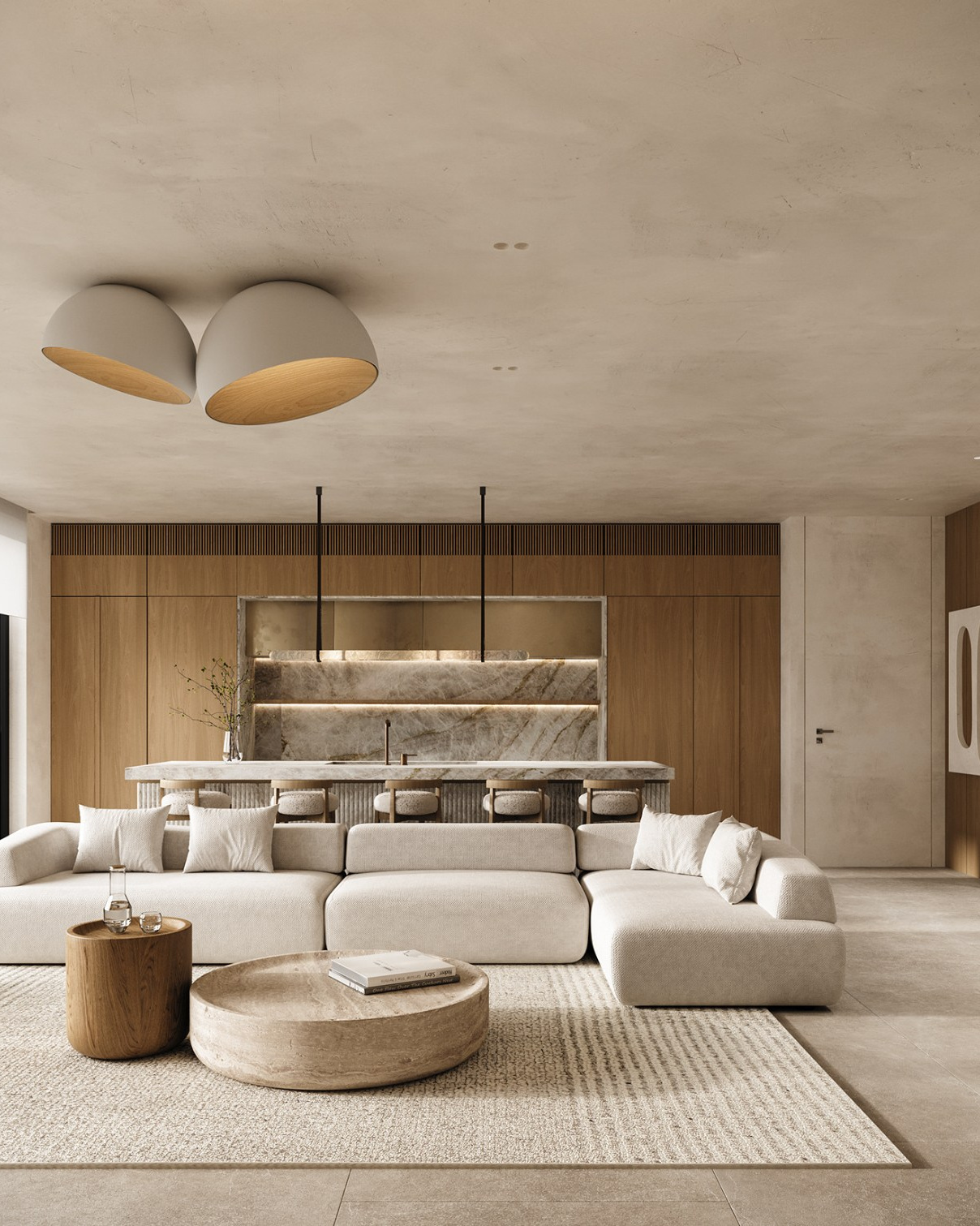 Балийский минимализм в частном доме