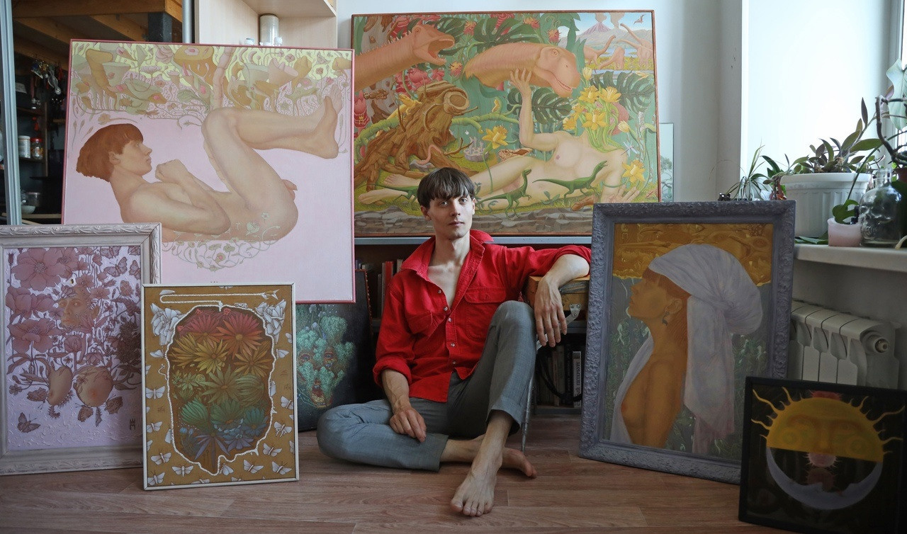 О Художнике. Malozemov Maksim artist