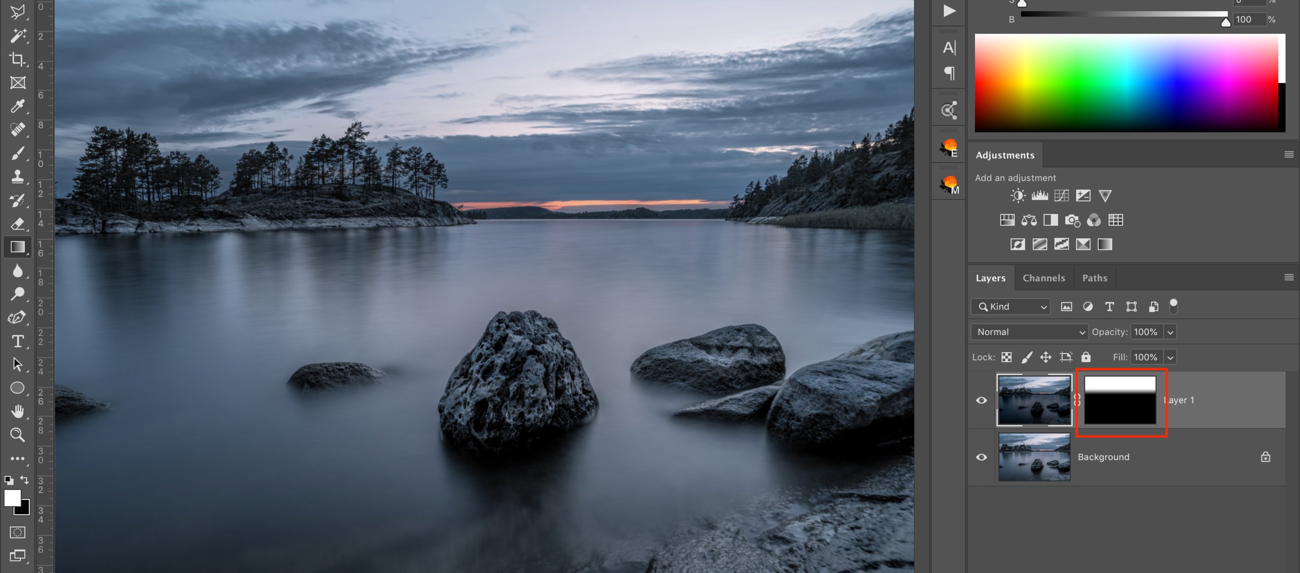 Яркостные маски [2/6]. Основные виды масок. Фотограф Константин Шамин