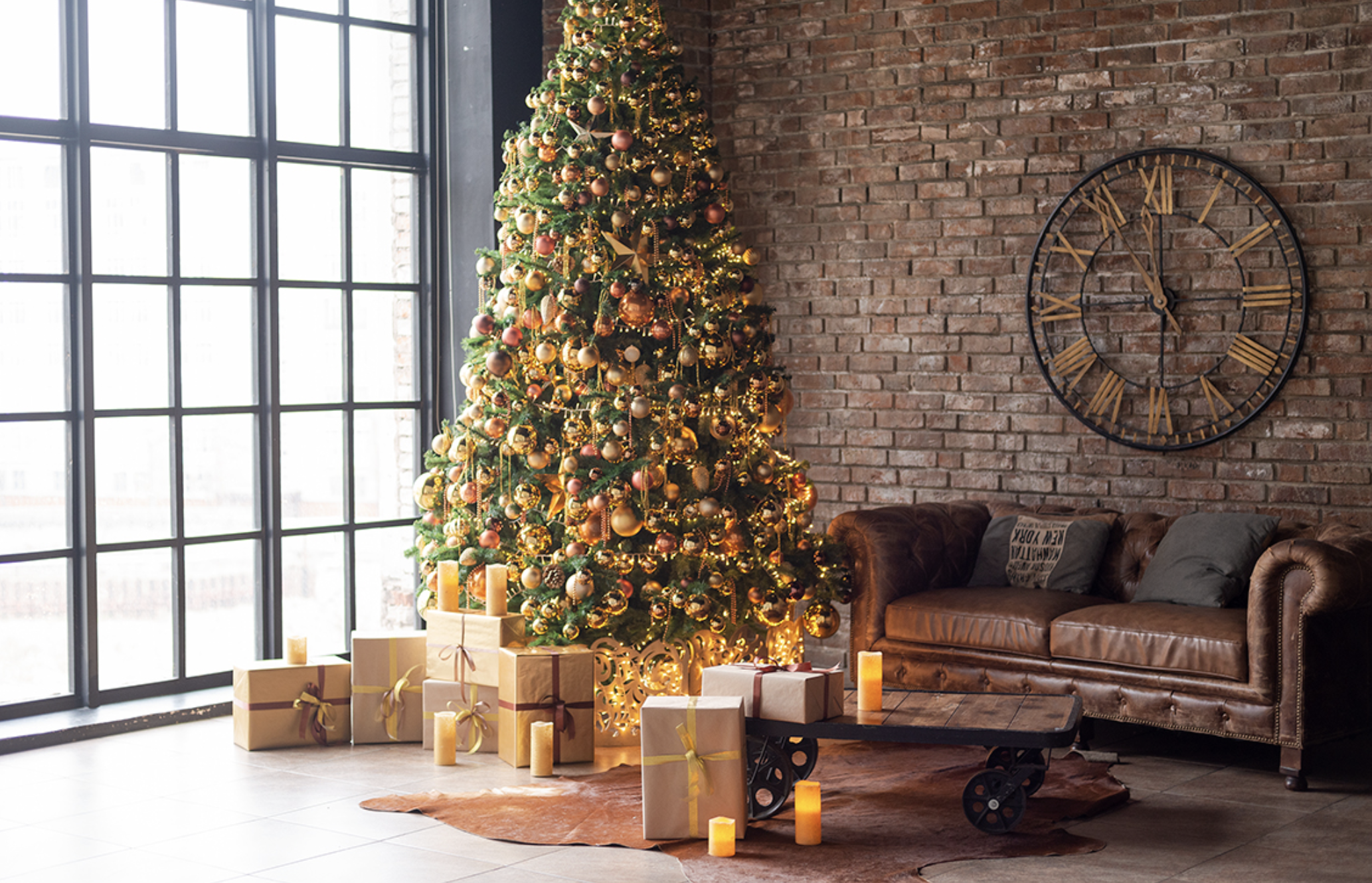 Фотостудии с новогодним декором. Детский и семейный фотограф в Москве Вера Орлова