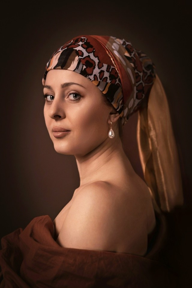 девушка с жемчужной серёжкой арт