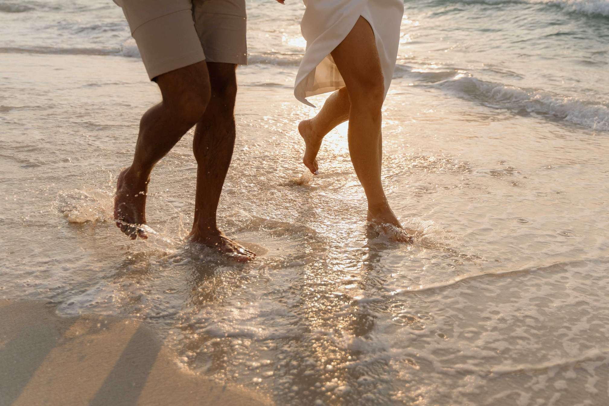 Wedding brunch in front of Burj al Arab