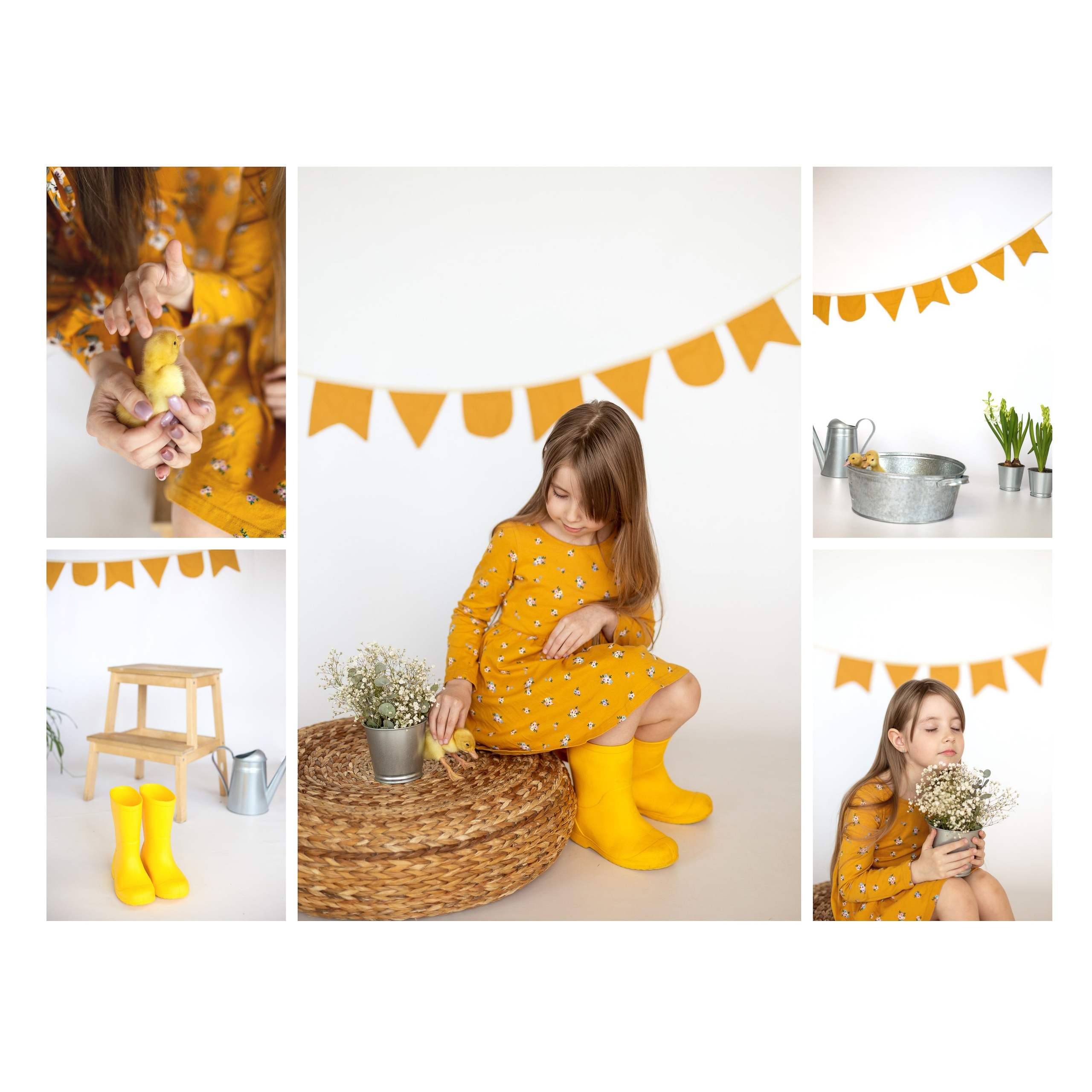 Детские фотосессии с утятами в Железнодорожном и Балашихе