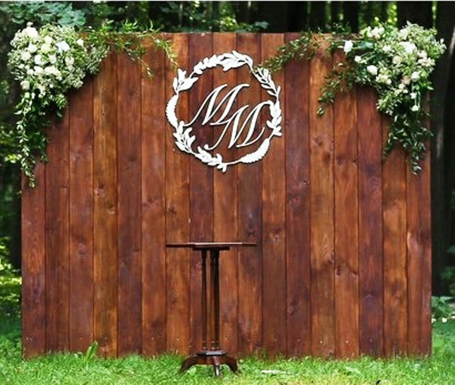 Свадебная фотозона. Студия праздничного декора