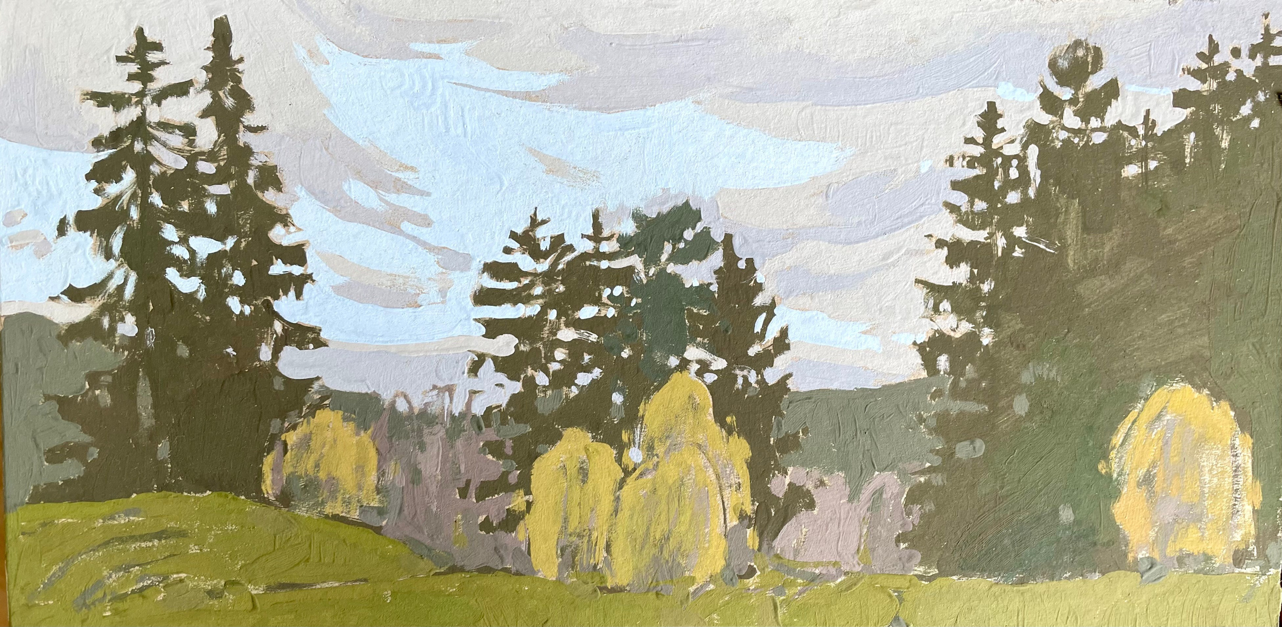 Пейзажи. Художница Лиза Владимирова