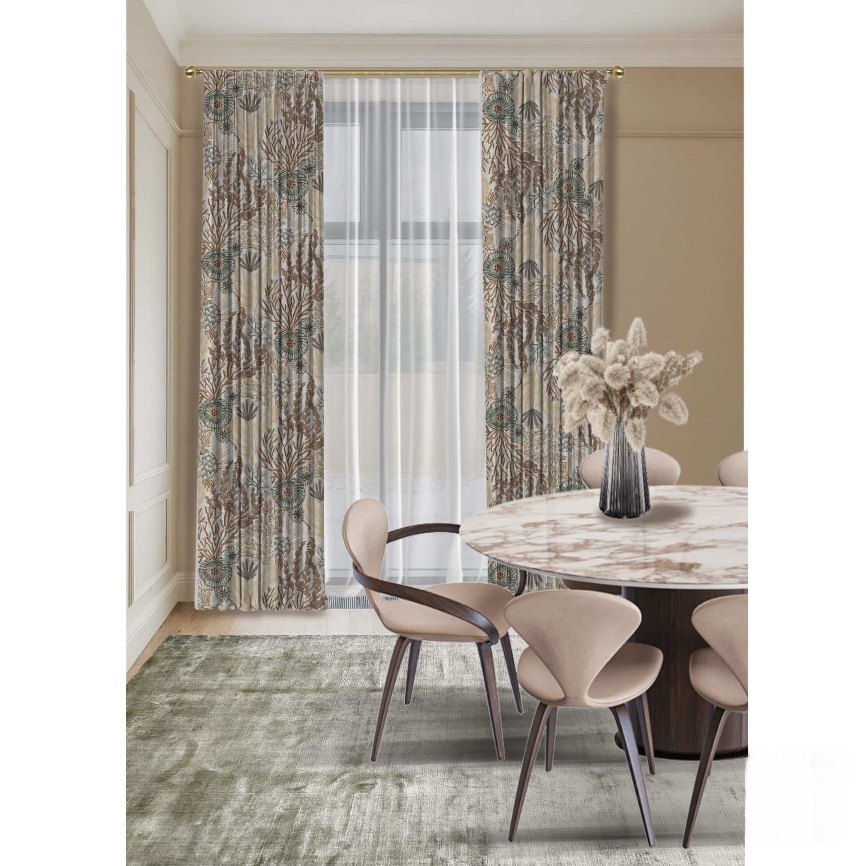 Салон по пошиву штор на заказ по индивидуальным размерам