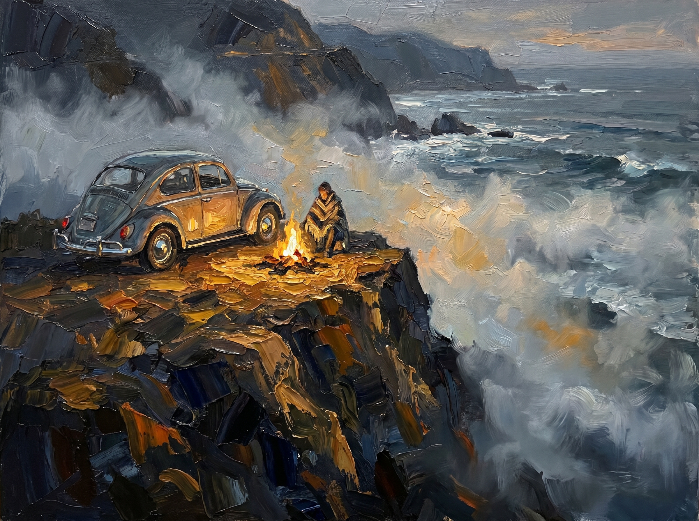 Big Sur. Exclusive Closing Gifts for Top Realtors | Custom House Portraits by Yulia Yurchevskaya